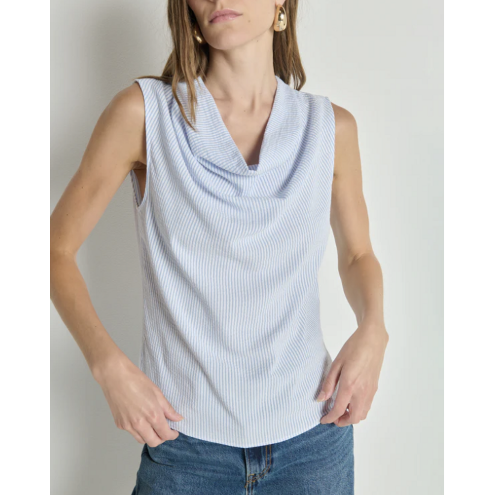 NATION LTD NATION CILLE COWL NECK TANK