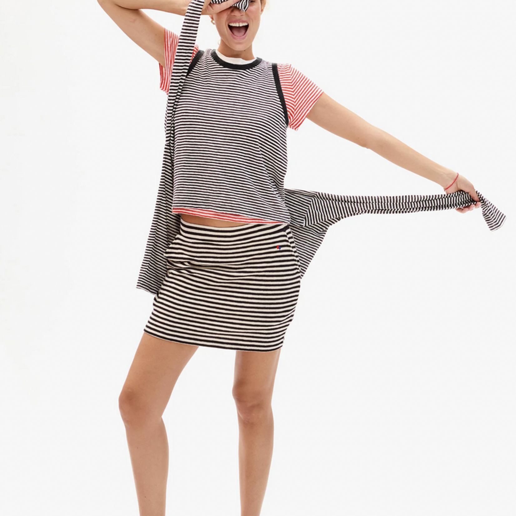 CLARE V. CLARE V. LE MINI TUBE SKIRT