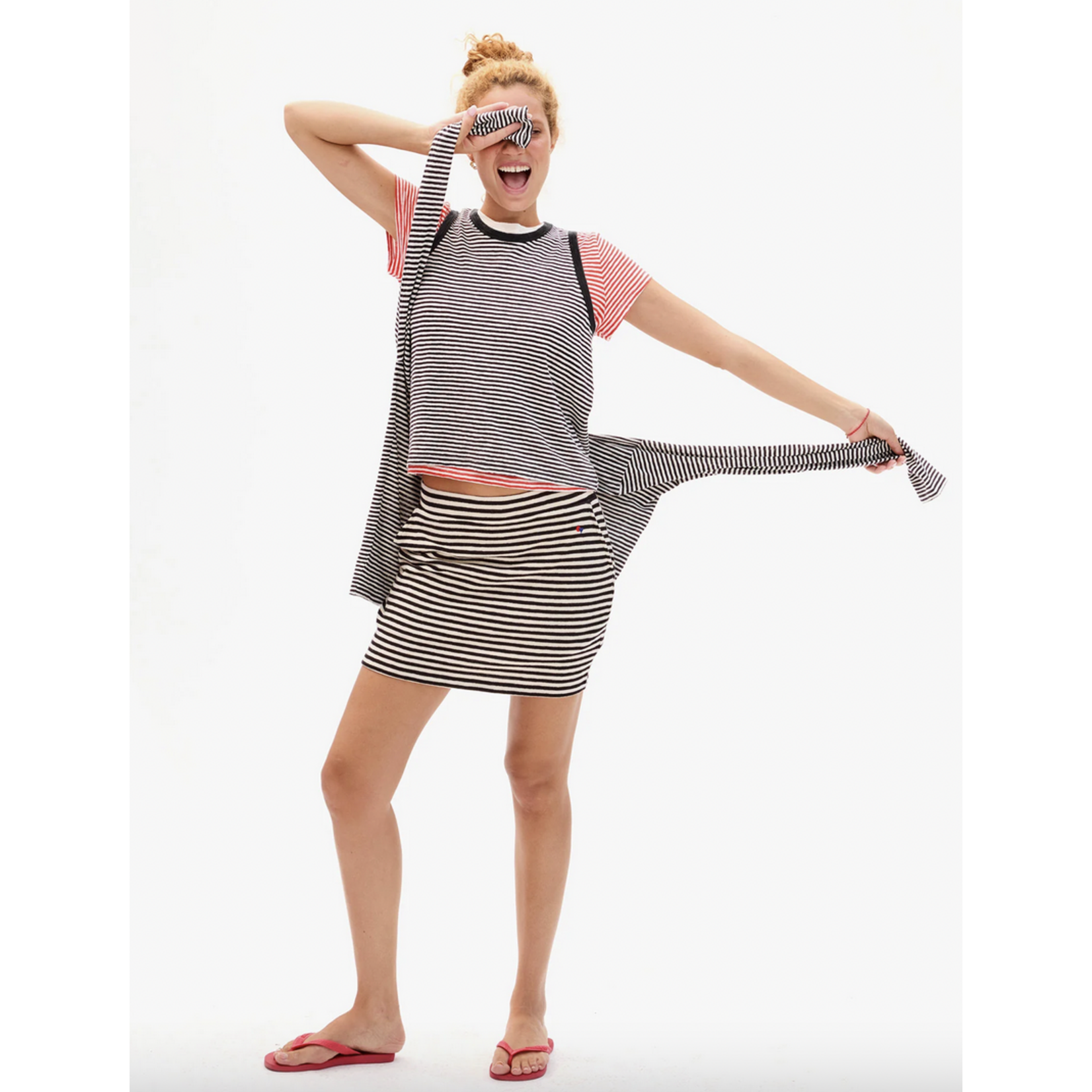 CLARE V. CLARE V. LE MINI TUBE SKIRT