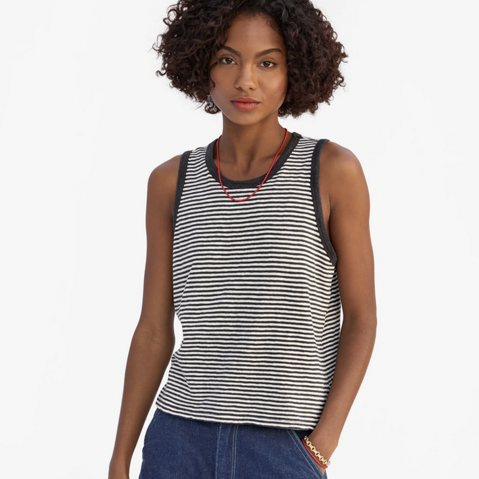 CLARE V. CLARE V. CAMP FIT TANK