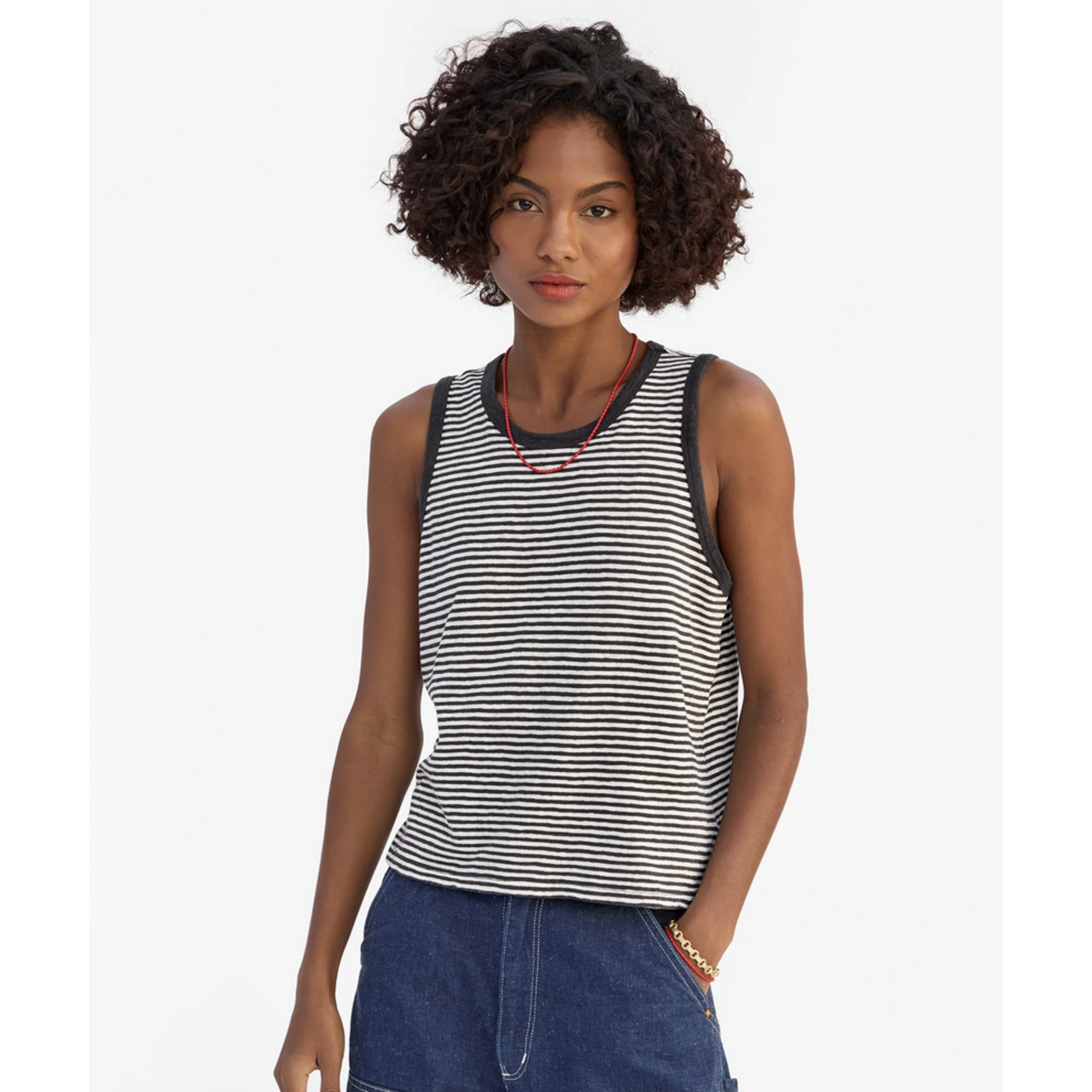 CLARE V. CLARE V. CAMP FIT TANK