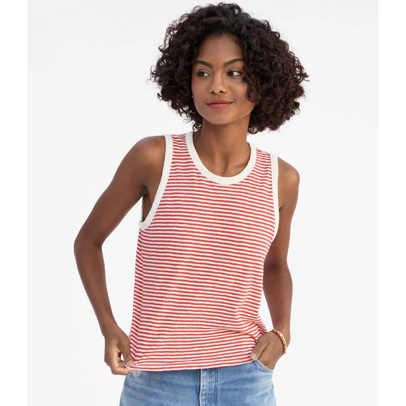 CLARE V. CLARE V. CAMP FIT TANK