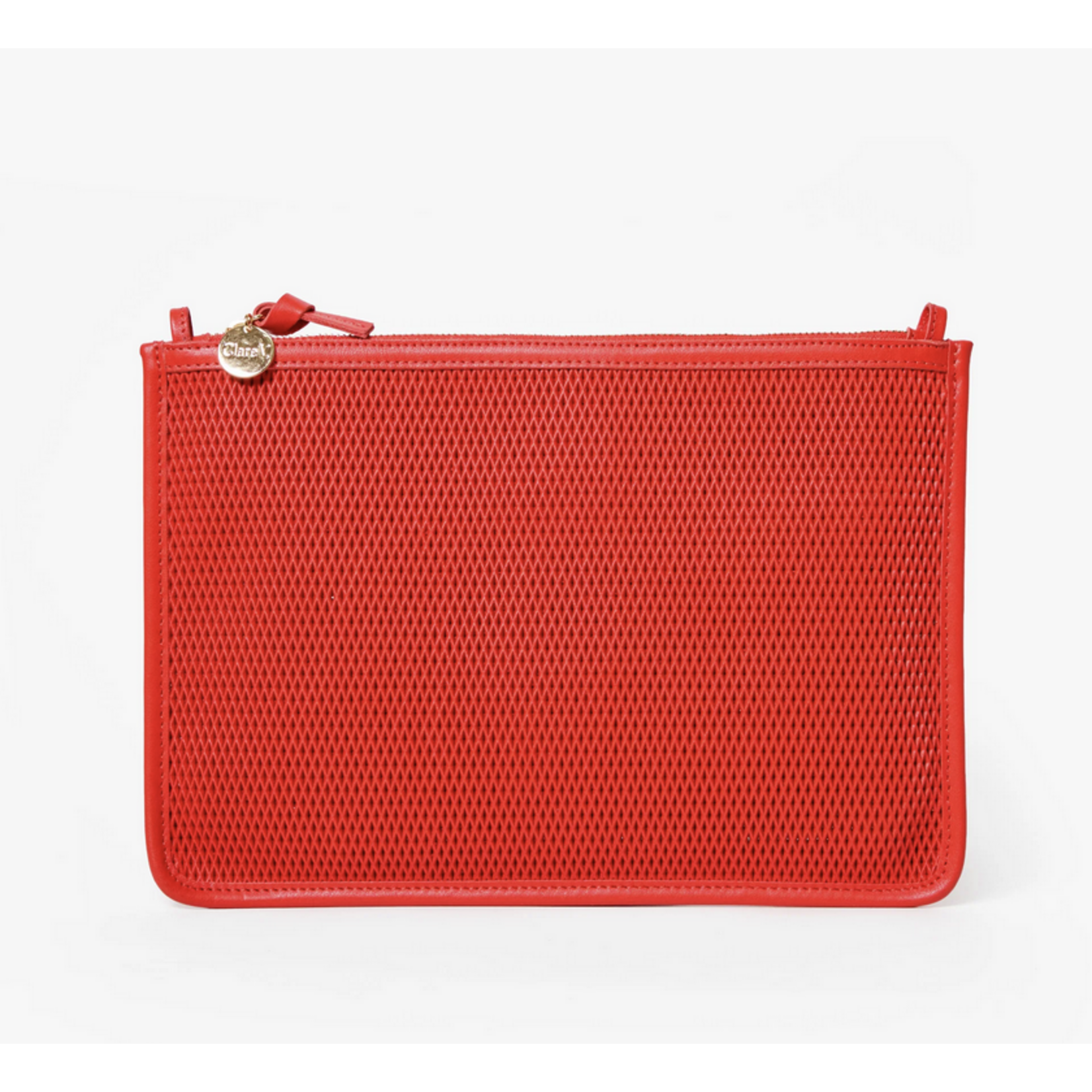 CLARE V. CLARE V. FLAT CLUTCH W/ TABS