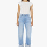 MOTHER MOTHER HALF PIPE ANKLE CUFF FRAY