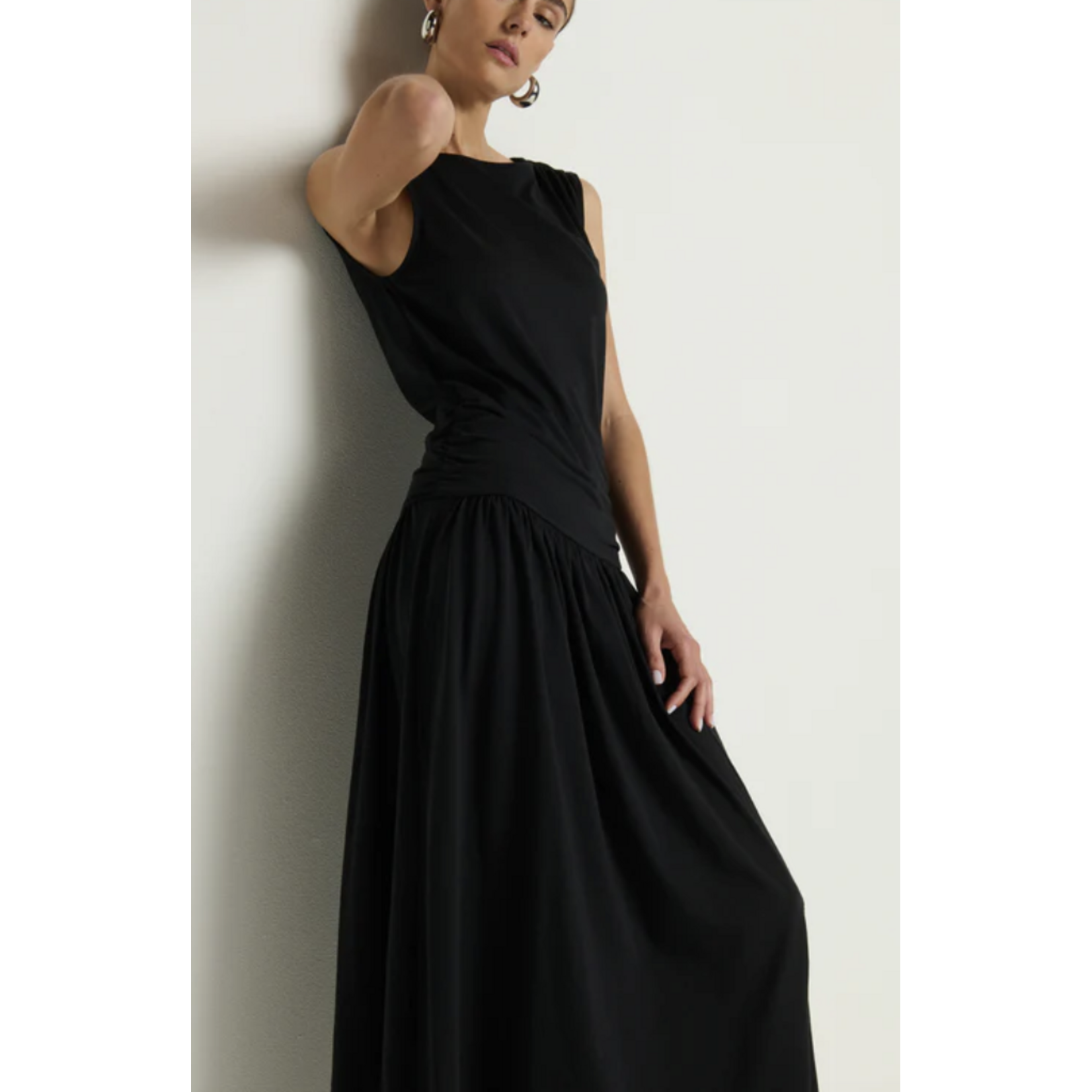 NATION LTD NATION CLEO MIDI DRESS