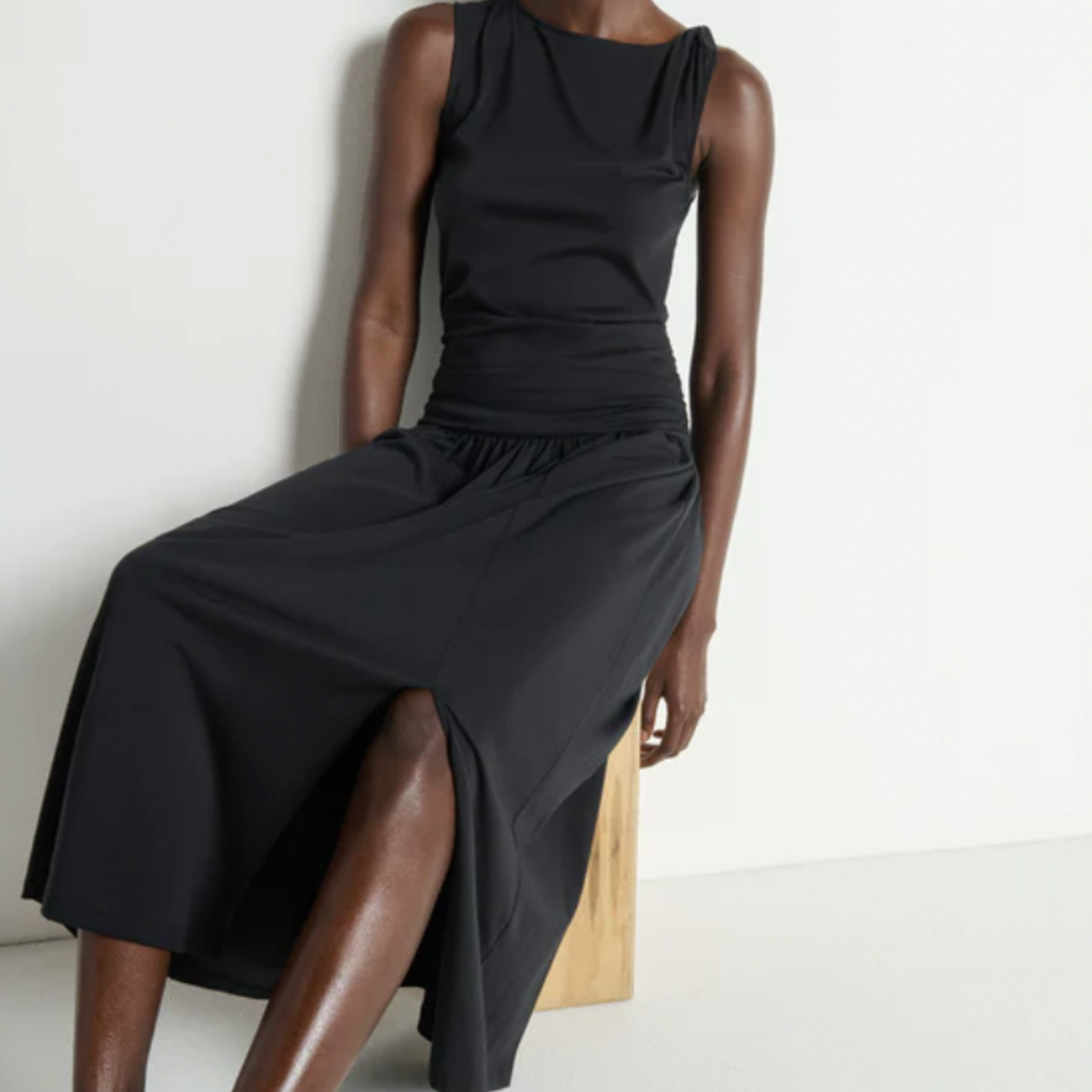 NATION LTD NATION CLEO MIDI DRESS