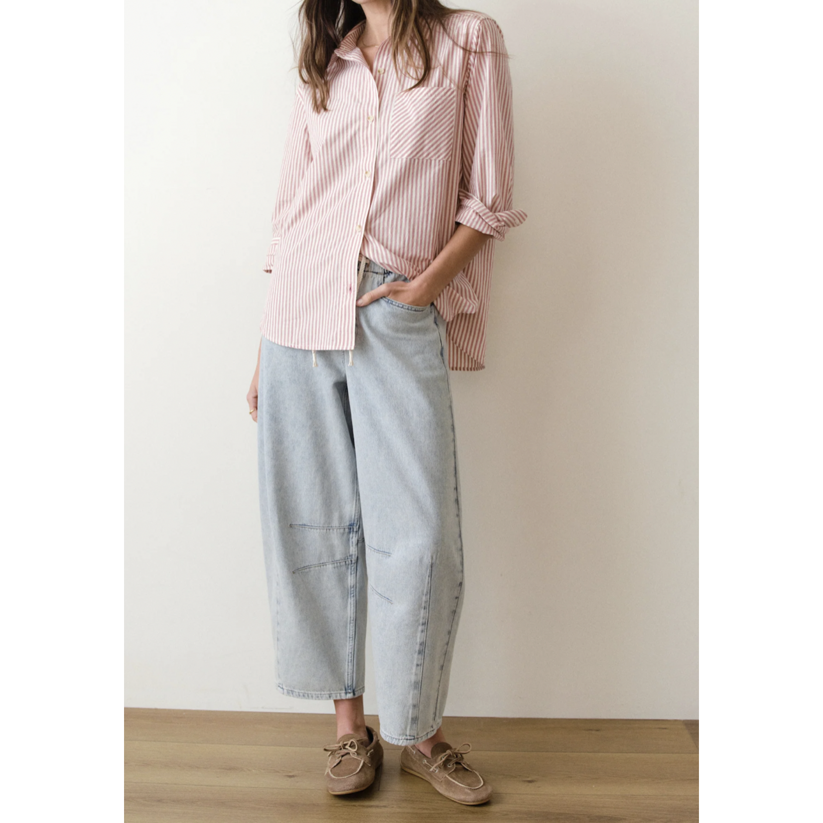 MARINE LAYER MARINE LAYER ELLA BARREL LEG PANT