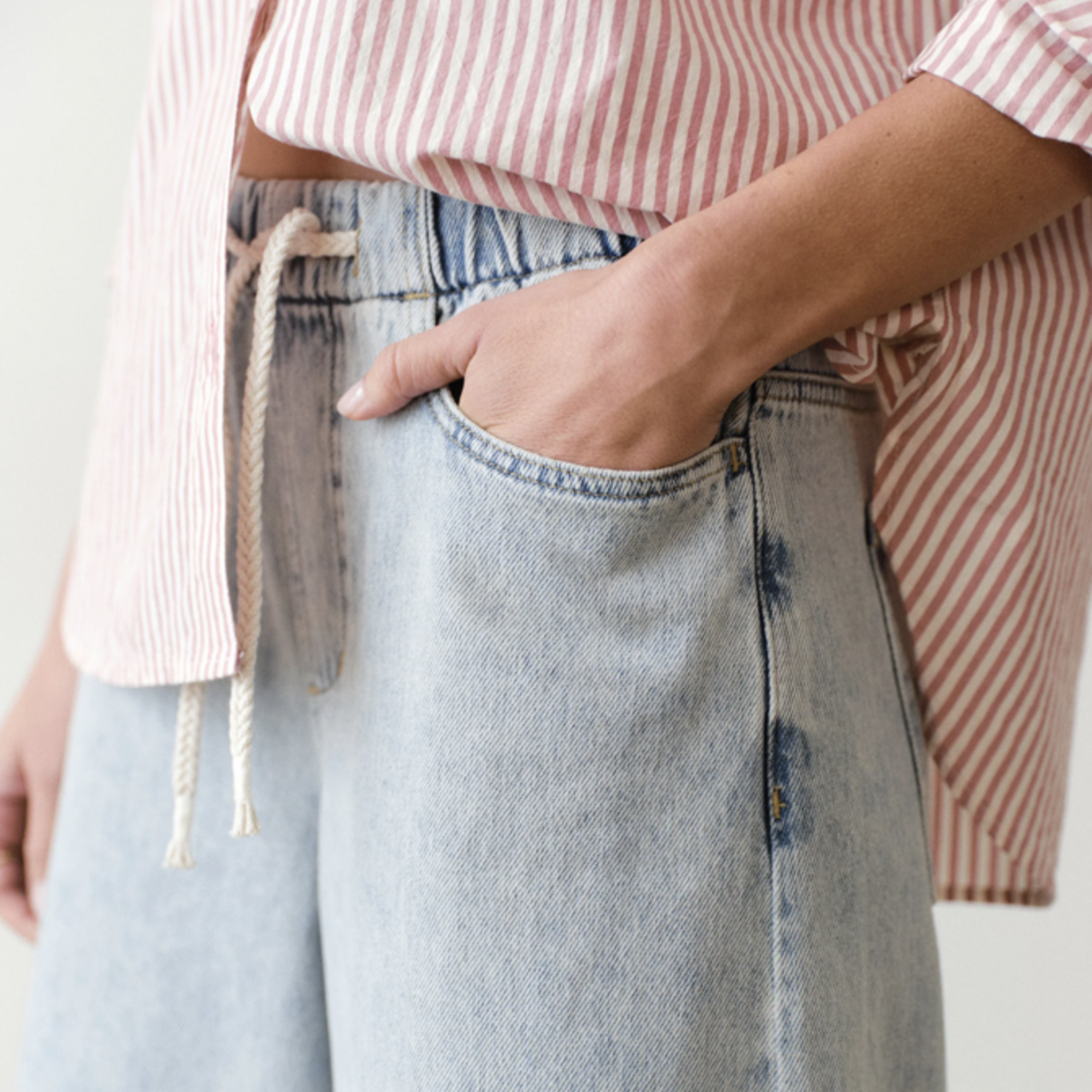 MARINE LAYER ELLA BARREL LEG PANT