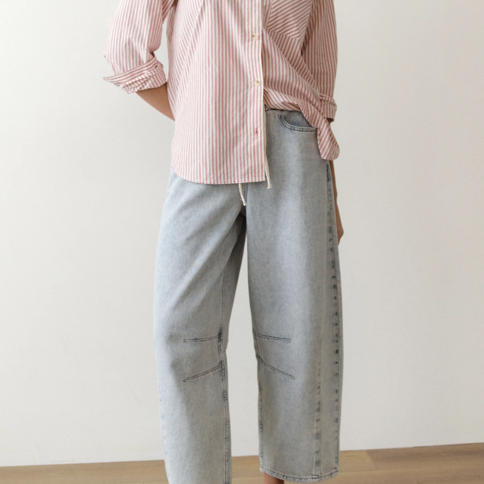 MARINE LAYER ELLA BARREL LEG PANT