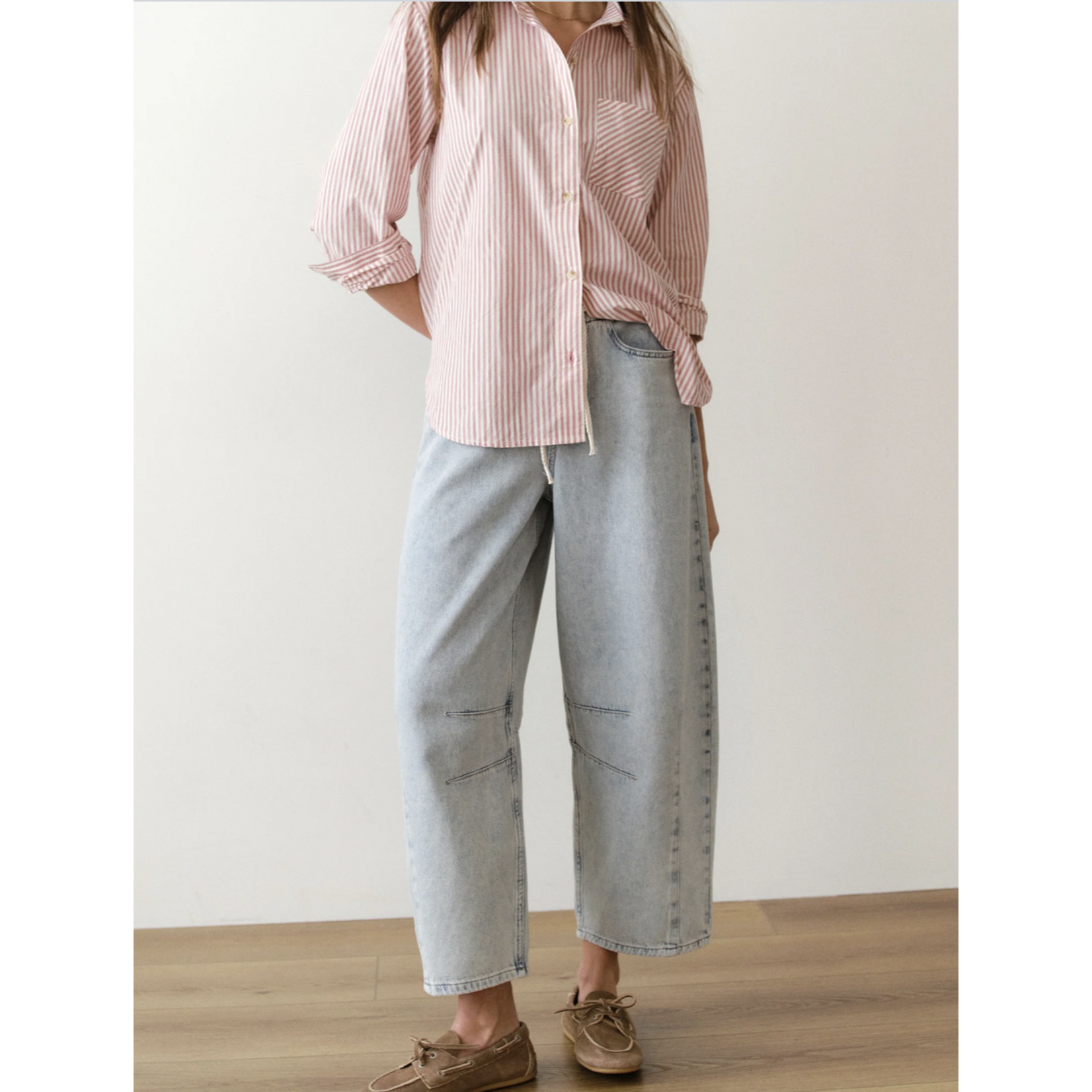 MARINE LAYER MARINE LAYER ELLA BARREL LEG PANT