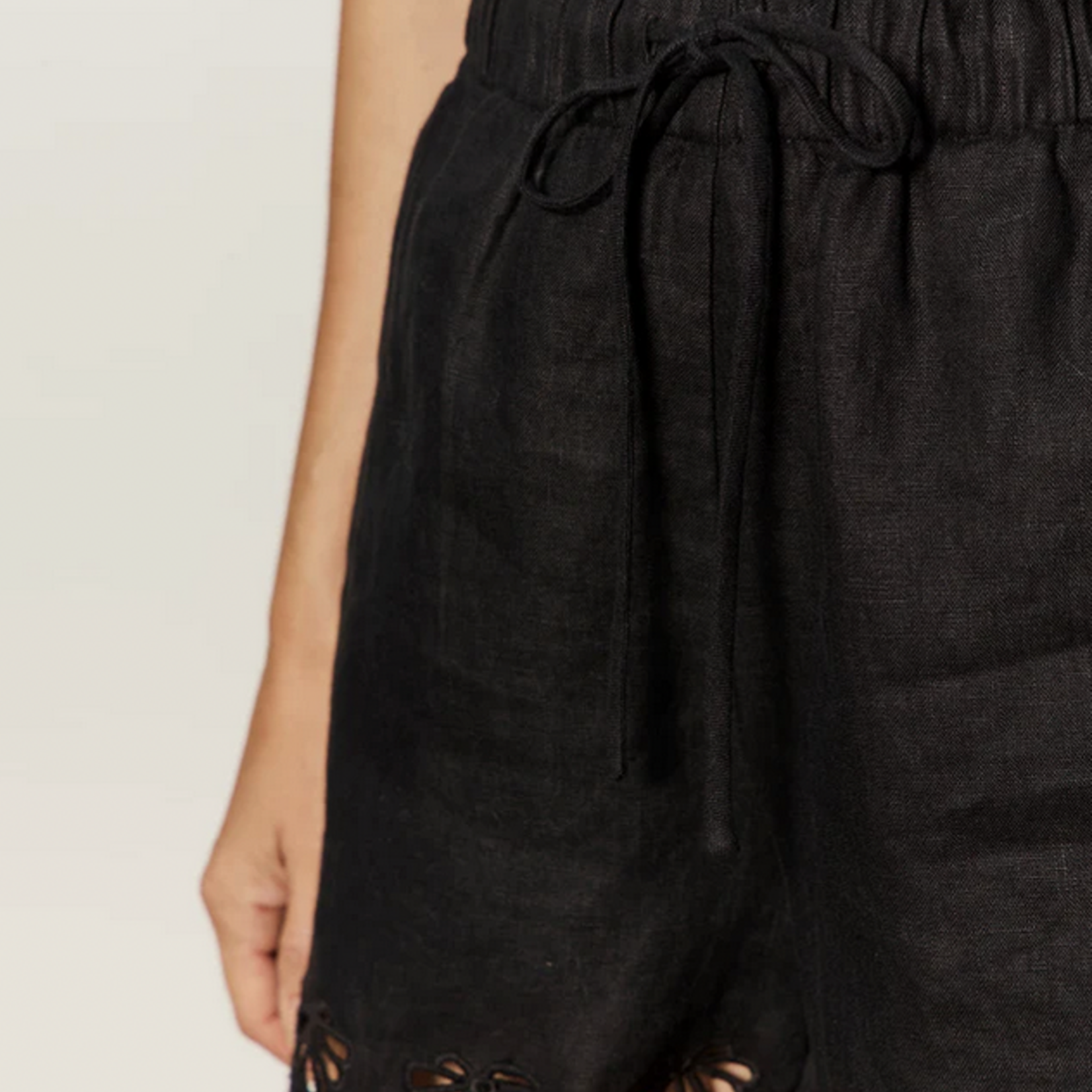 SANCTUARY SANCTUARY ALMOST THERE LINEN SHORTS