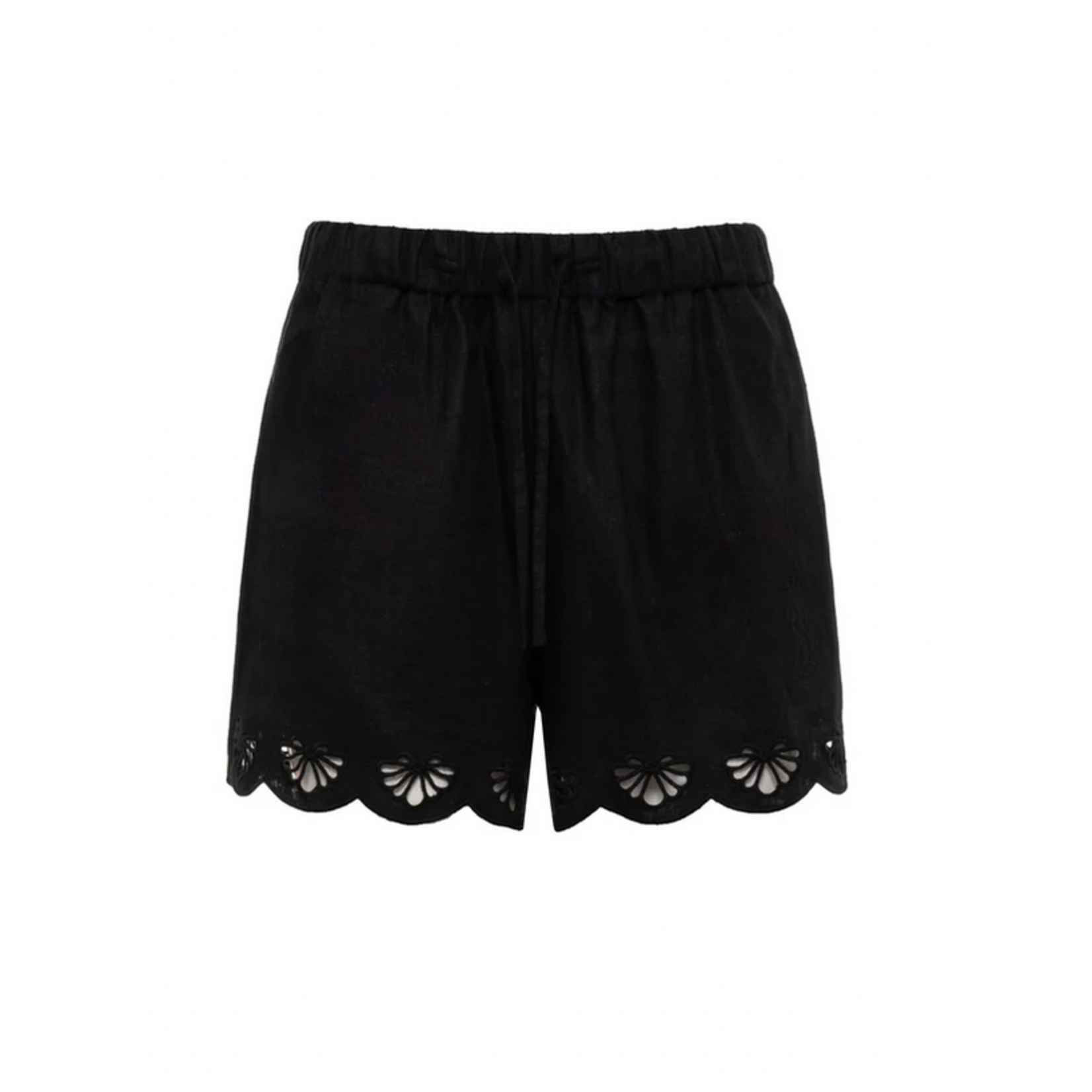 SANCTUARY SANCTUARY ALMOST THERE LINEN SHORTS