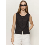 SANCTUARY SANCTUARY TEXTURED VACATION SHELL TOP
