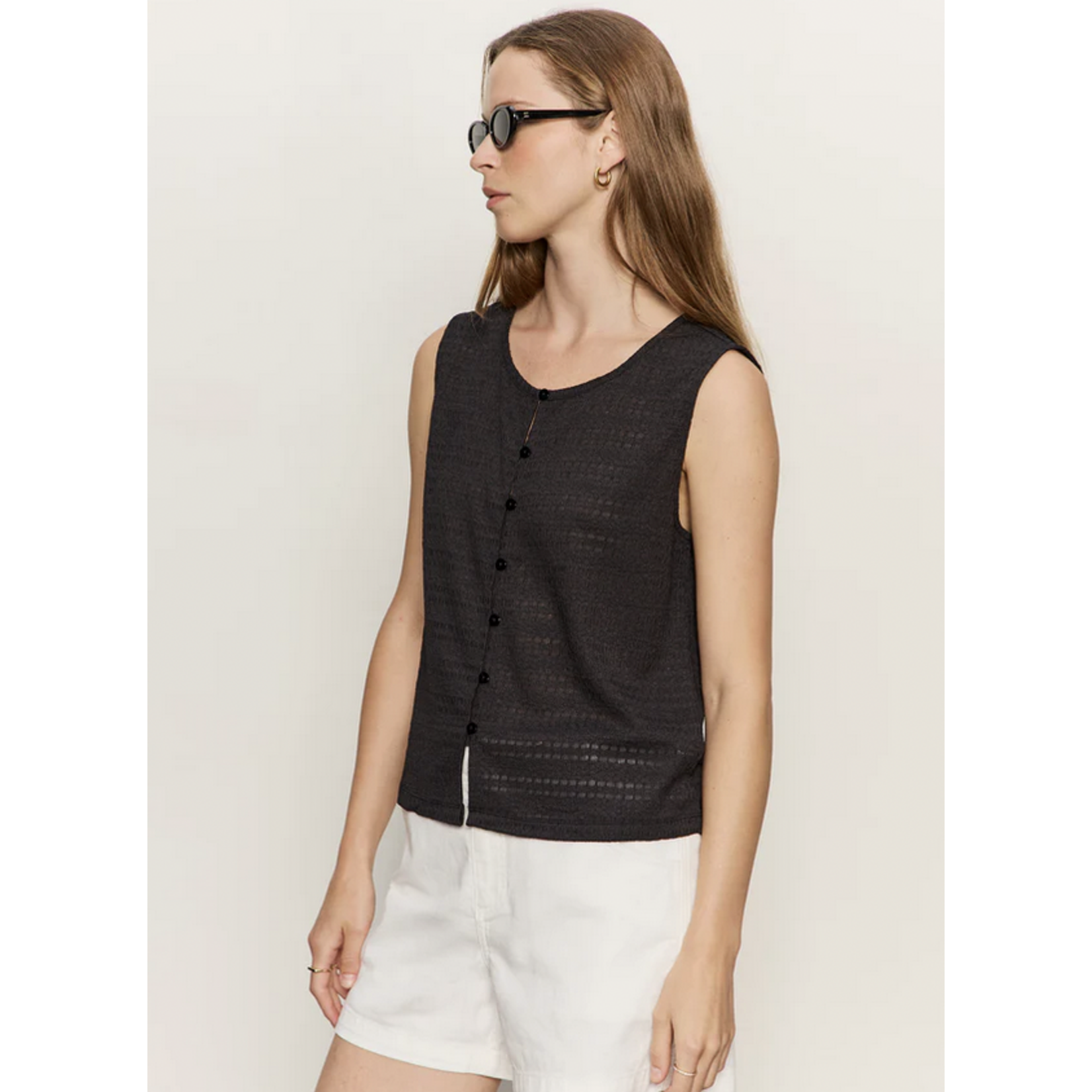 SANCTUARY SANCTUARY TEXTURED VACATION SHELL TOP