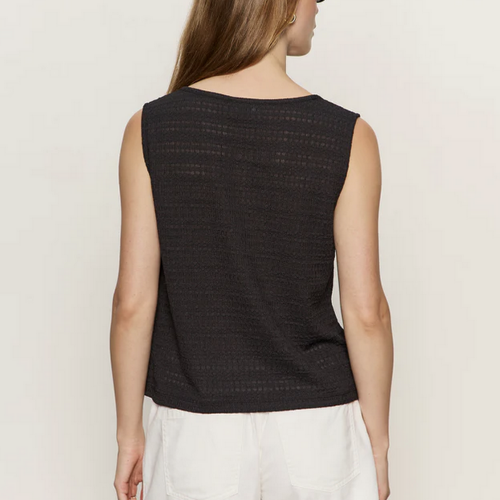 SANCTUARY SANCTUARY TEXTURED VACATION SHELL TOP
