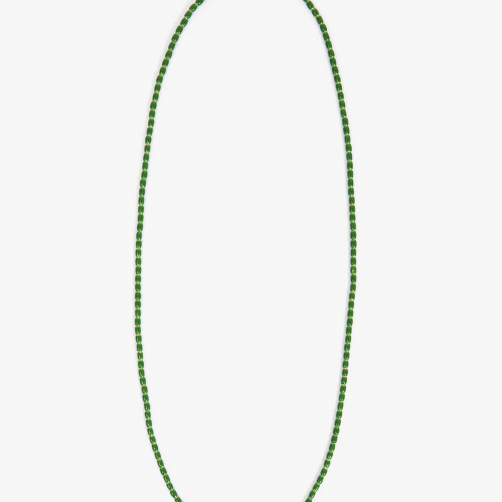 CLARE V. CLARE V. ENAMEL BARREL CHAIN NECKLACE