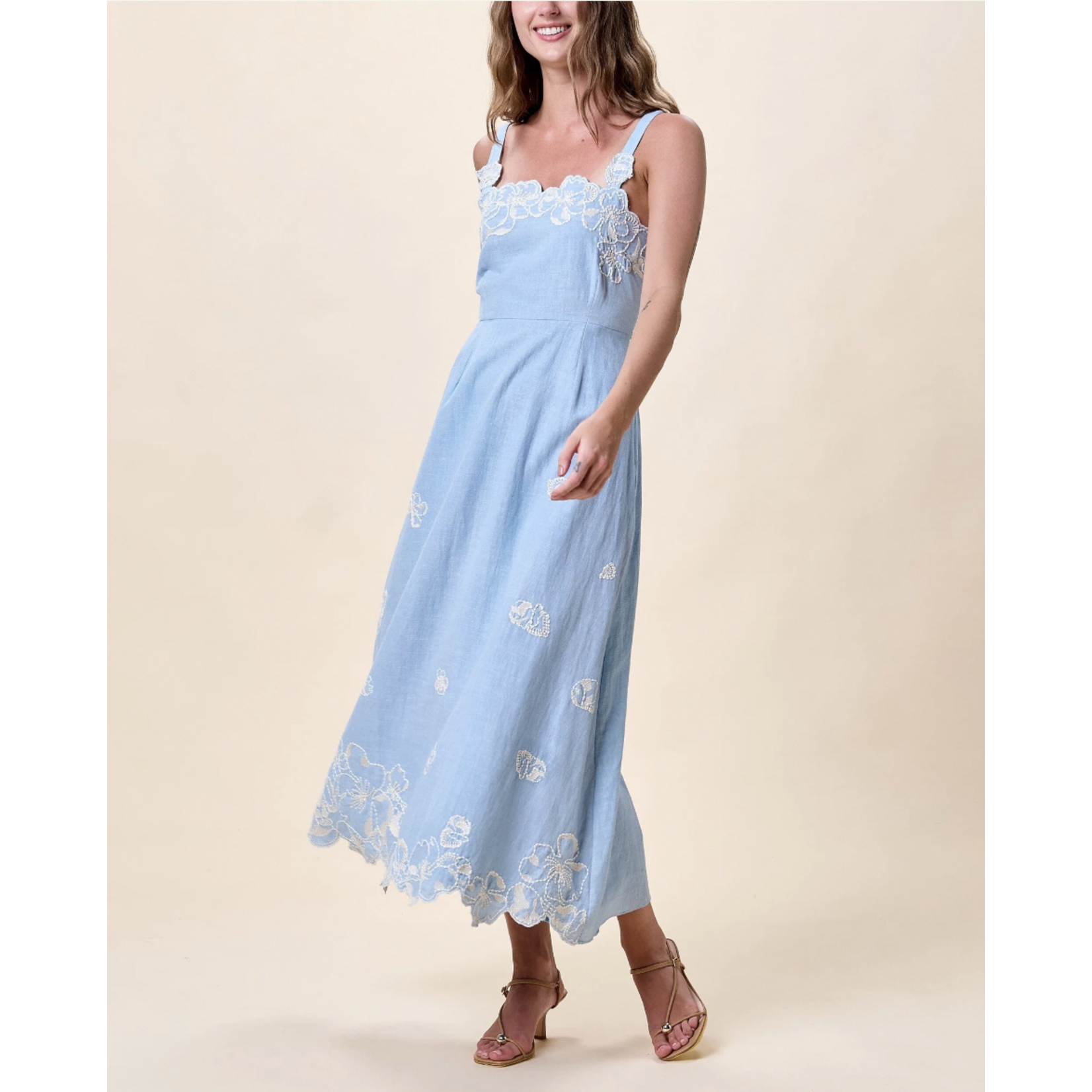 CLEOBELLA CLEOBELLA MARCELINE MIDI DRESS