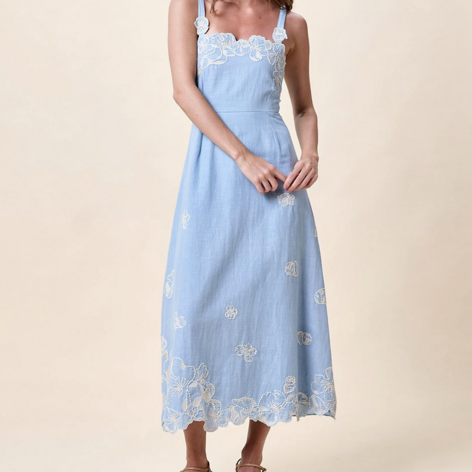 CLEOBELLA CLEOBELLA MARCELINE MIDI DRESS