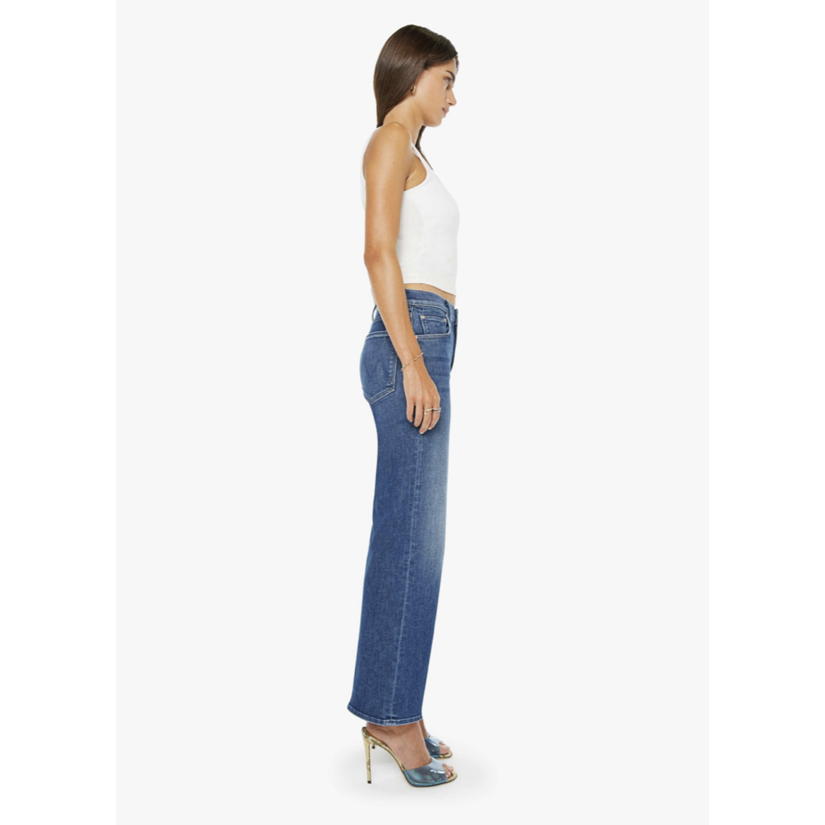 MOTHER MOTHER MID RISE RAMBLER ZIP ANKLE