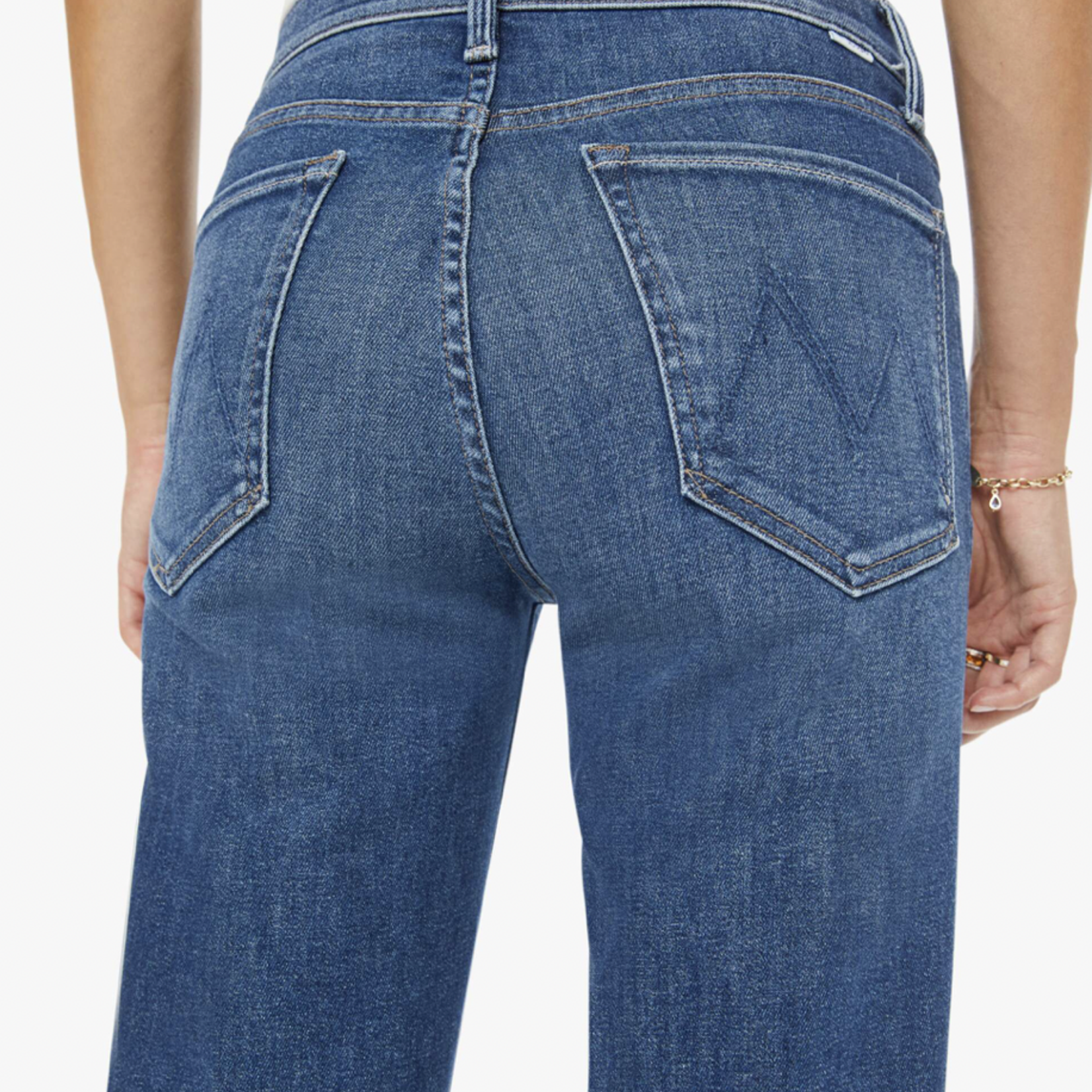 MOTHER MOTHER MID RISE RAMBLER ZIP ANKLE