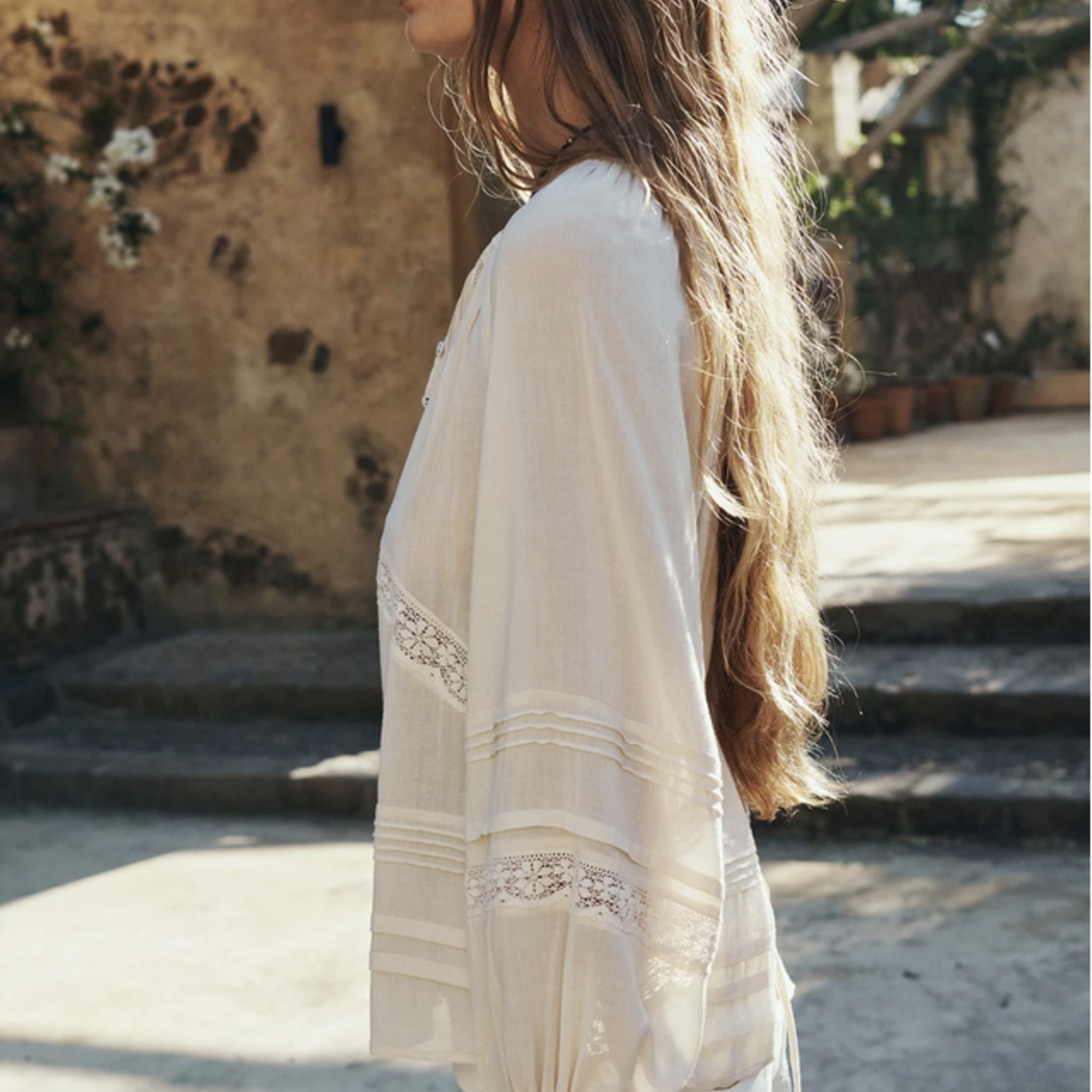 SPELL SPELL HERA LACE BLOUSE