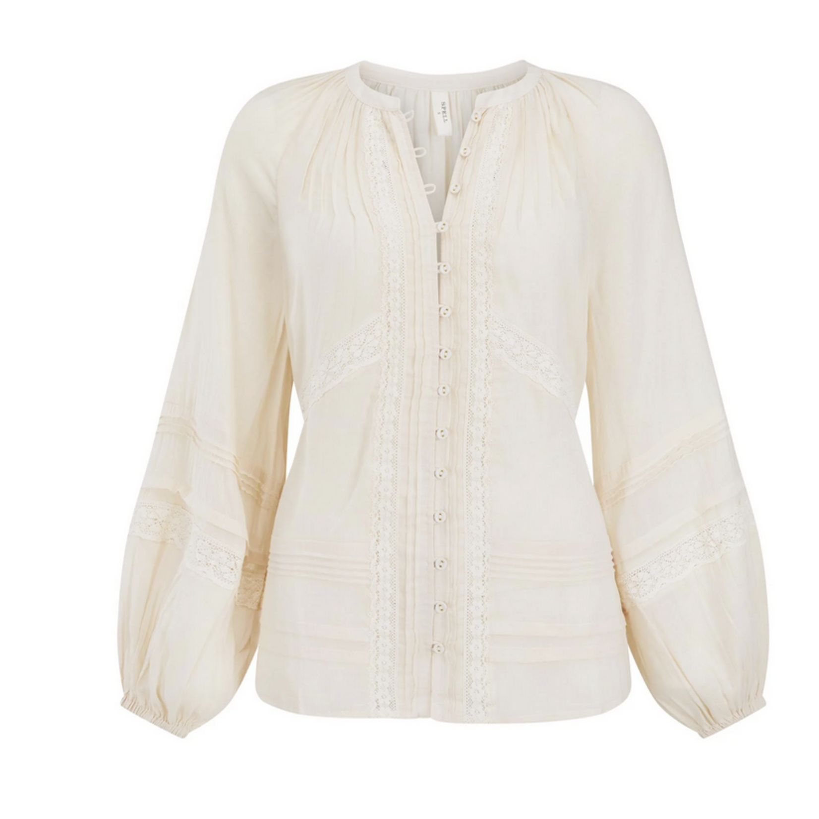 SPELL SPELL HERA LACE BLOUSE