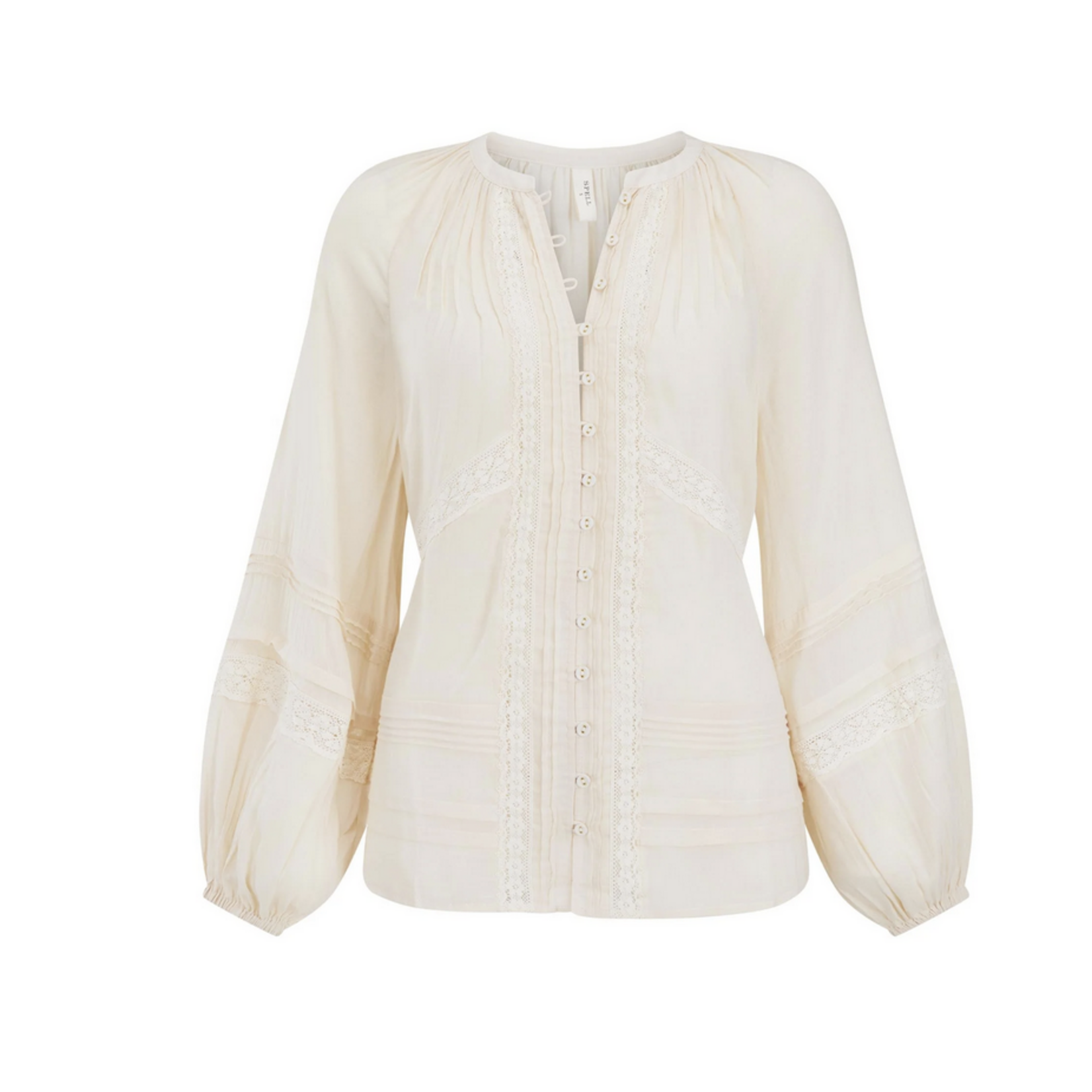 SPELL SPELL HERA LACE BLOUSE