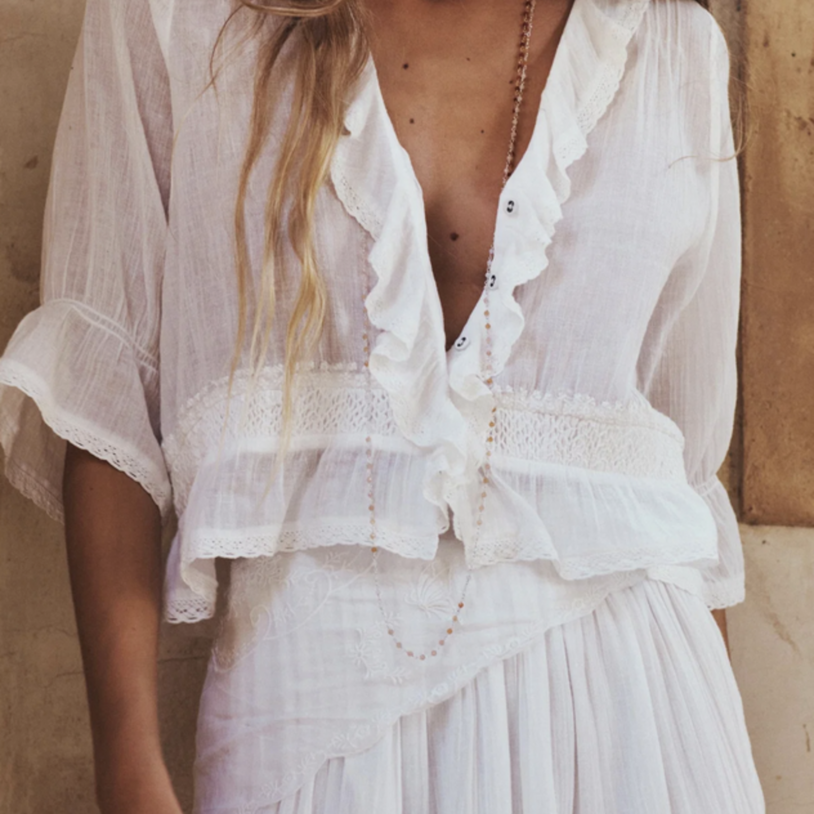 SPELL SPELL PRAIRIE BLOUSE