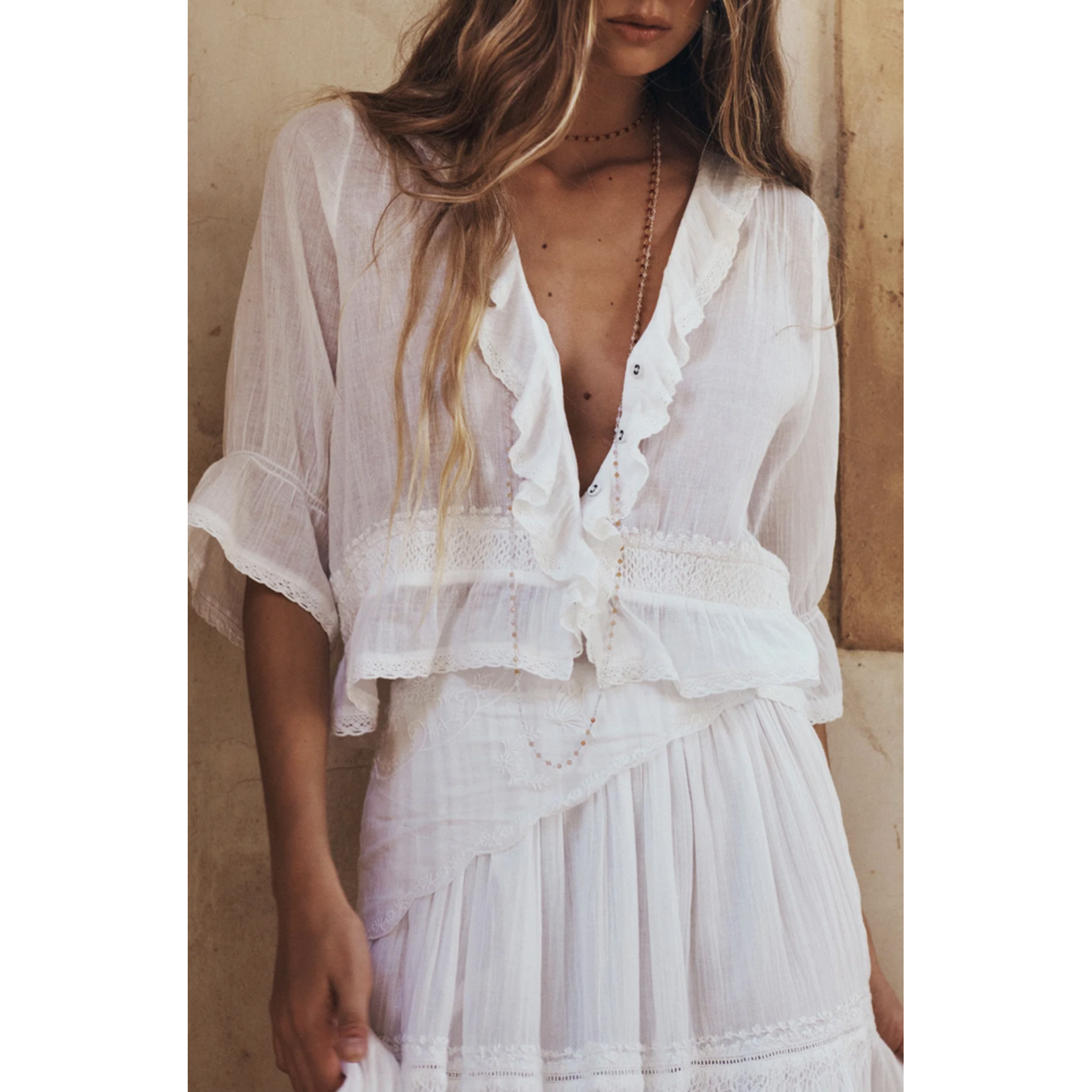 SPELL SPELL PRAIRIE BLOUSE