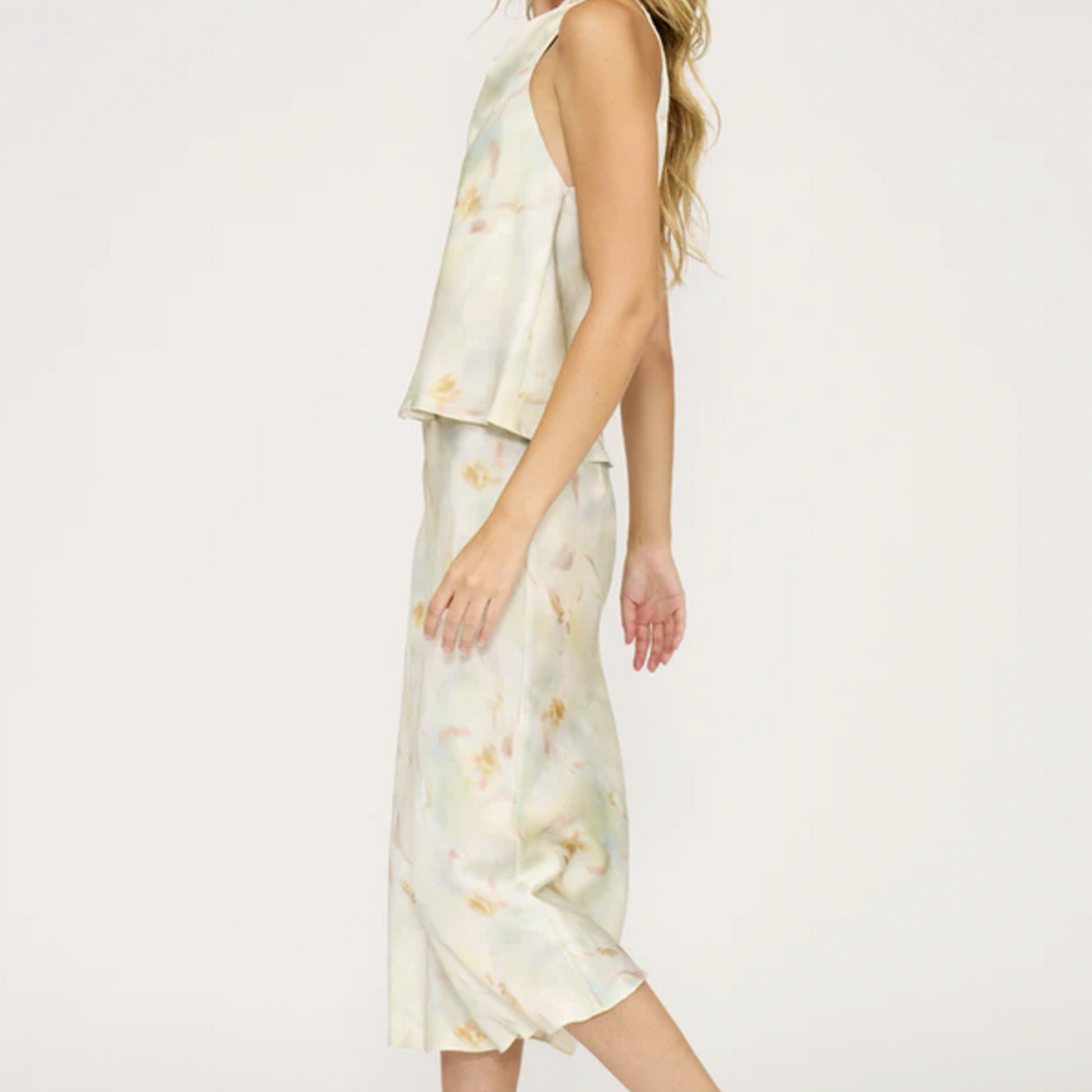 LUCY PARIS LUCY PARIS BARBARA SATIN SKIRT