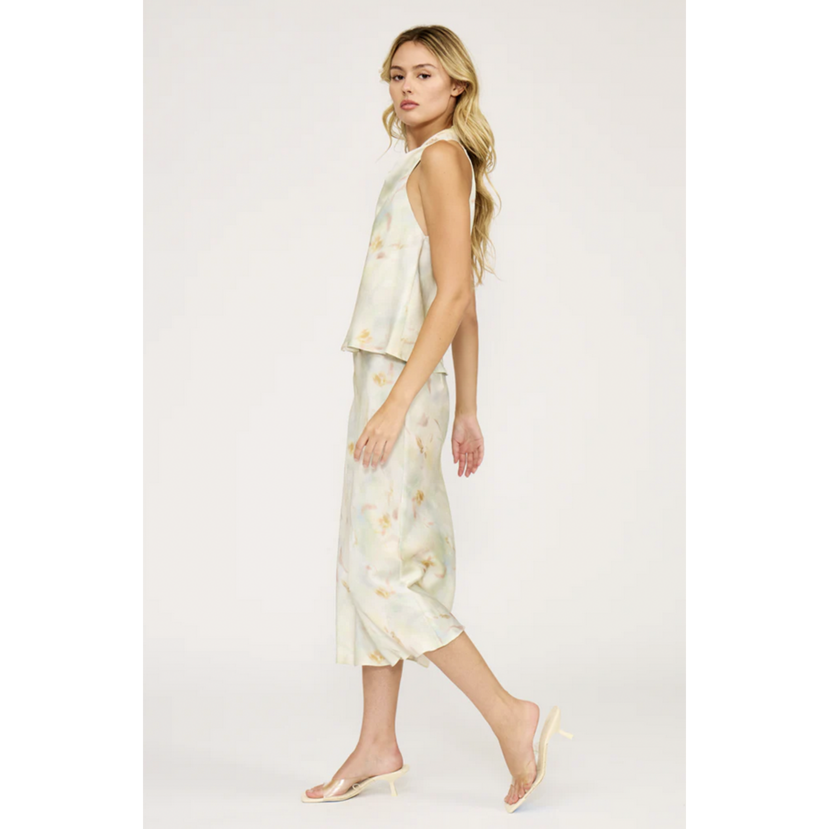 LUCY PARIS LUCY PARIS BARBARA SATIN SKIRT
