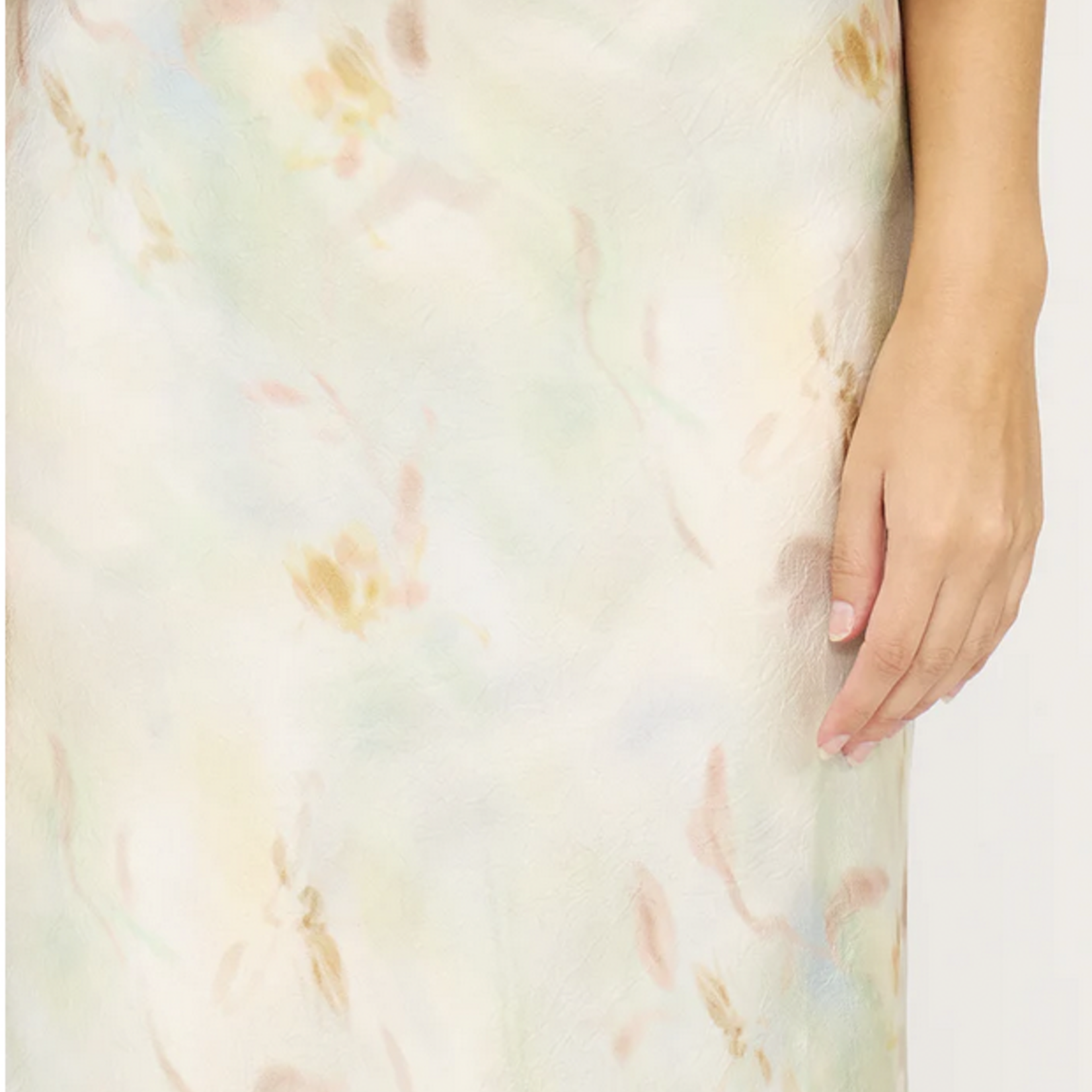 LUCY PARIS LUCY PARIS BARBARA SATIN SKIRT
