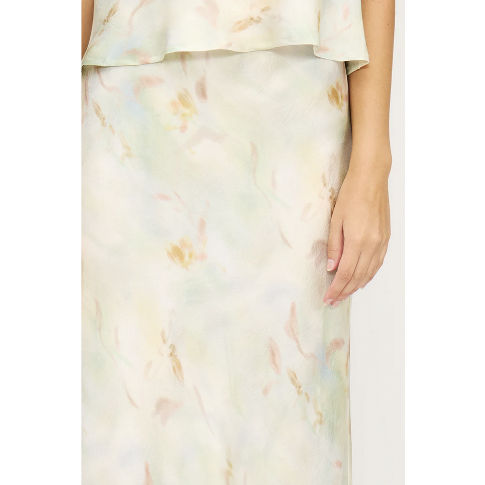 LUCY PARIS LUCY PARIS BARBARA SATIN SKIRT