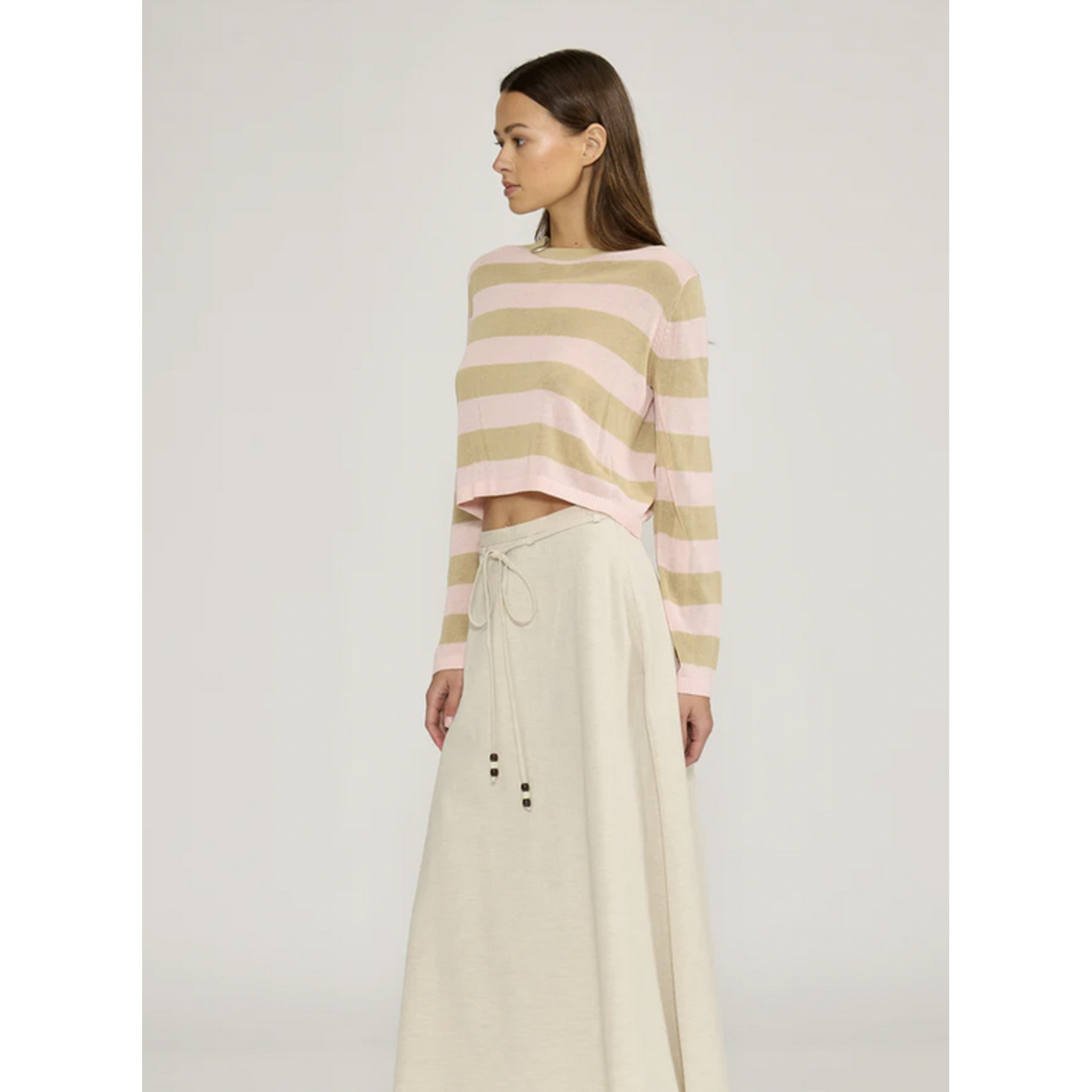 LUCY PARIS LUCY PARIS JOEL STRIPED LS TOP
