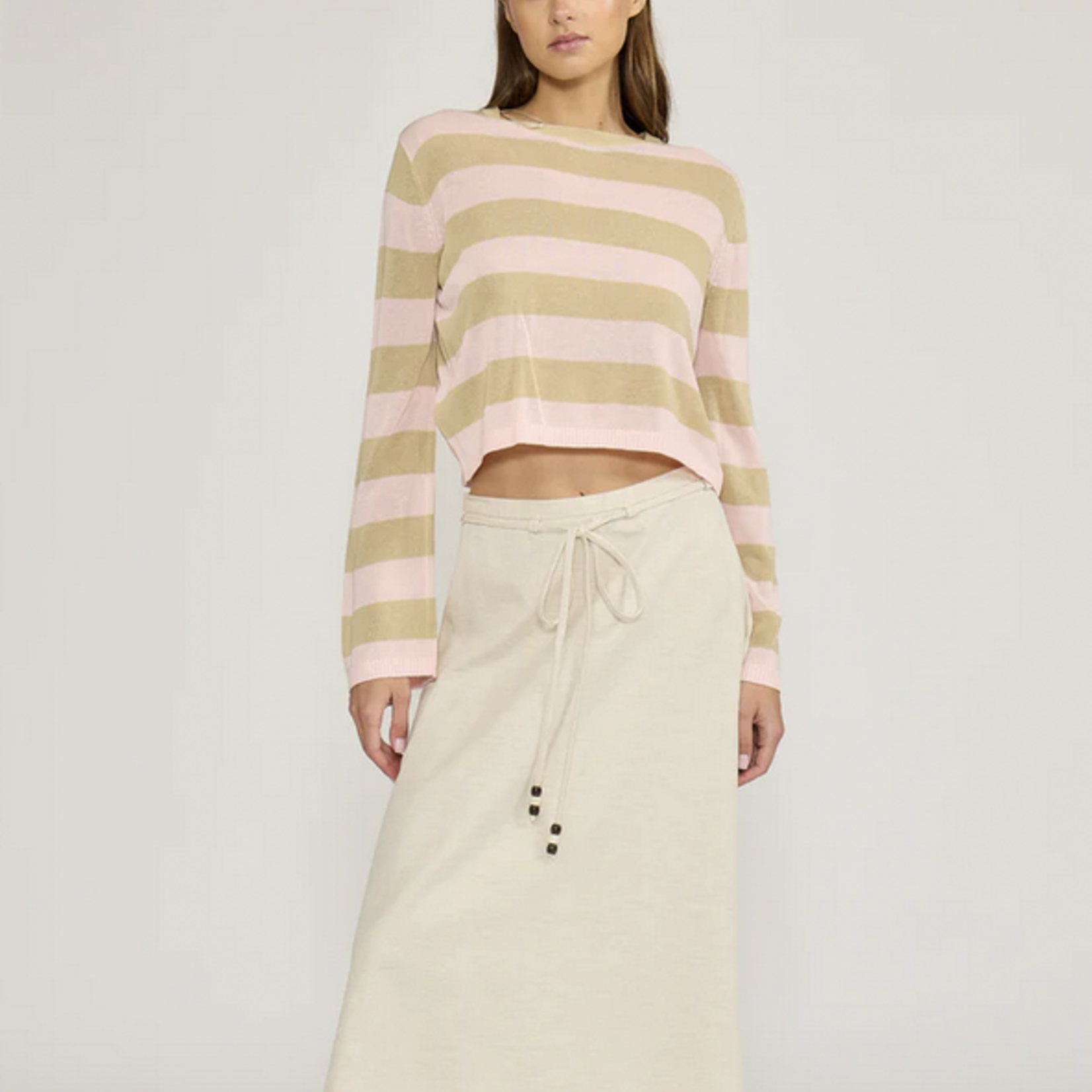LUCY PARIS LUCY PARIS JOEL STRIPED LS TOP