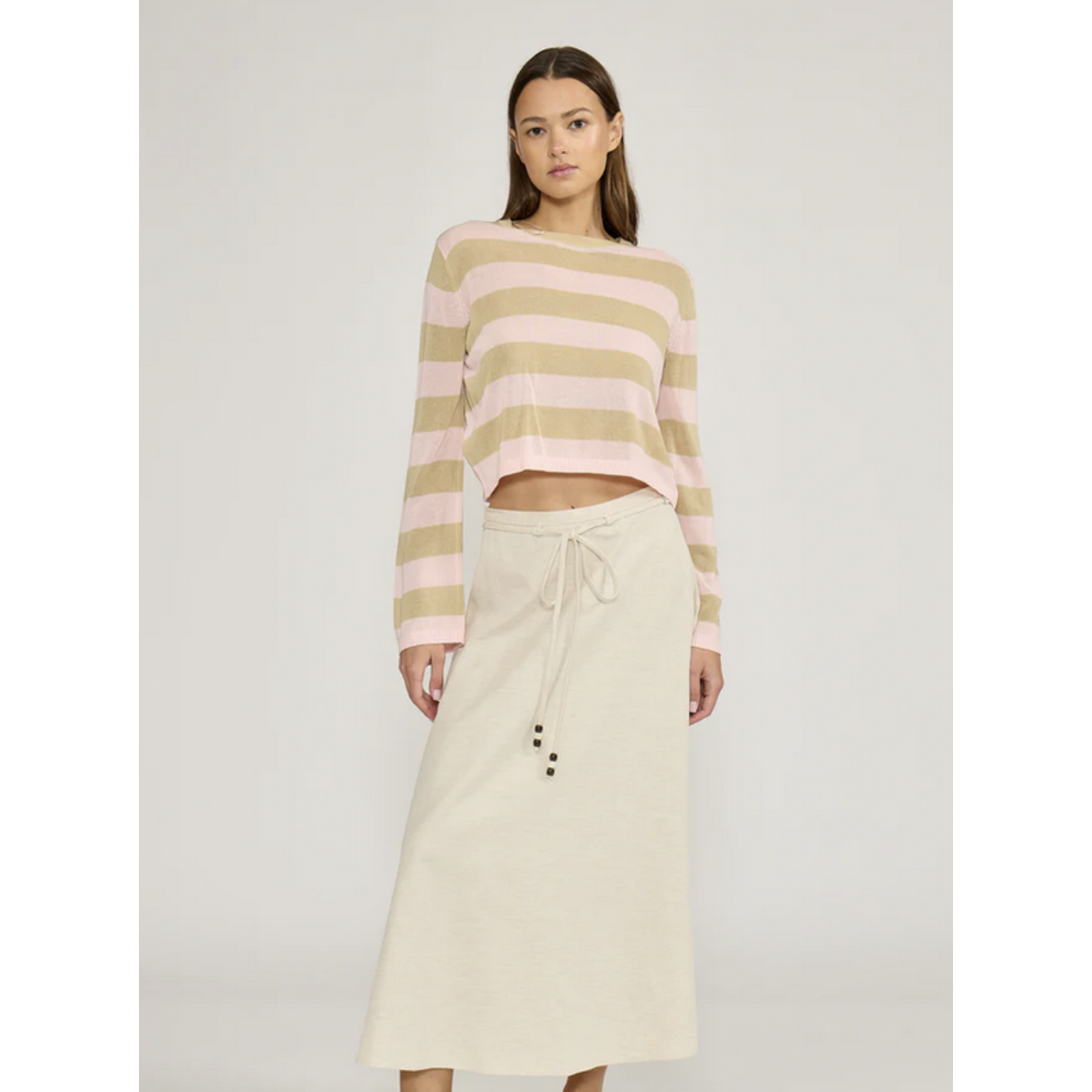 LUCY PARIS LUCY PARIS JOEL STRIPED LS TOP
