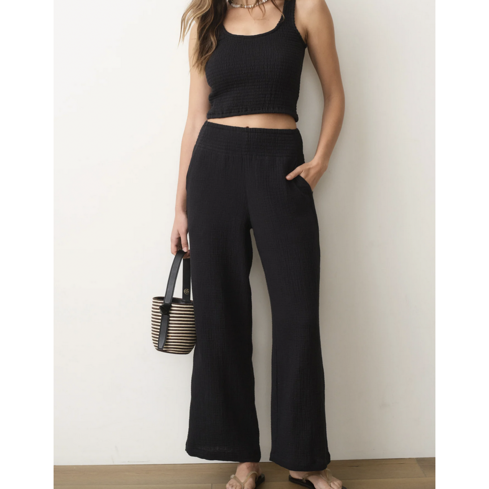 MARINE LAYER MARINE LAYER ISLA DOUBLE CLOTH PANT