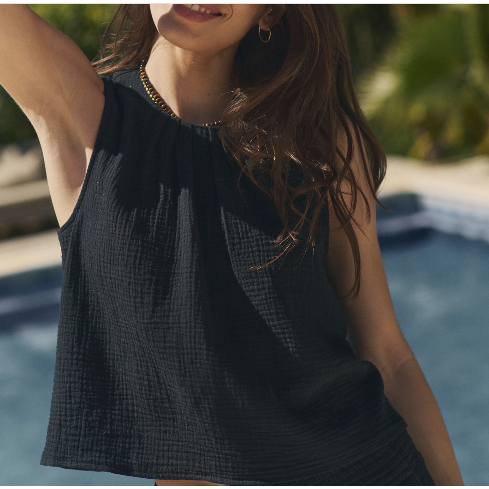 MARINE LAYER MARINE LAYER SERENA HIGH NECK TANK