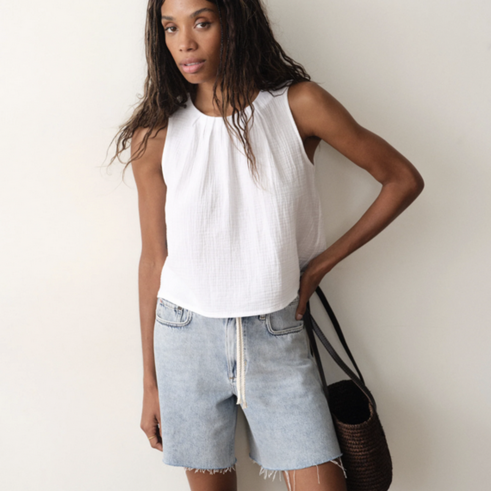 MARINE LAYER MARINE LAYER SERENA HIGH NECK TANK