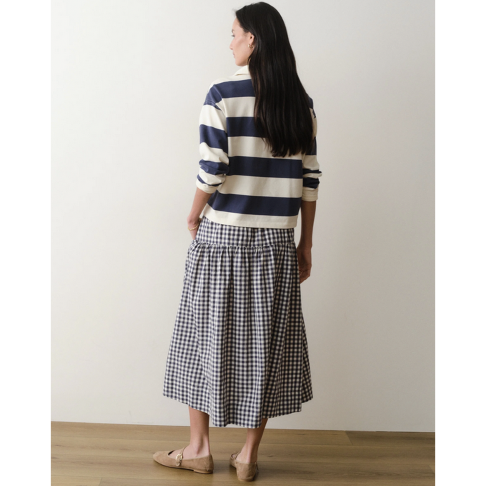 MARINE LAYER MARINE LAYER GIA POPLIN SKIRT