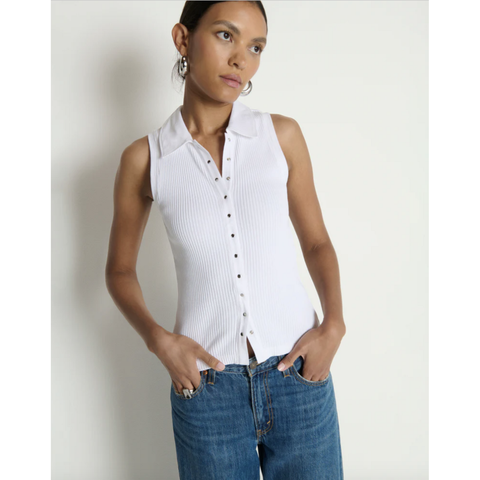 NATION LTD NATION JAYLIN POLO TOP