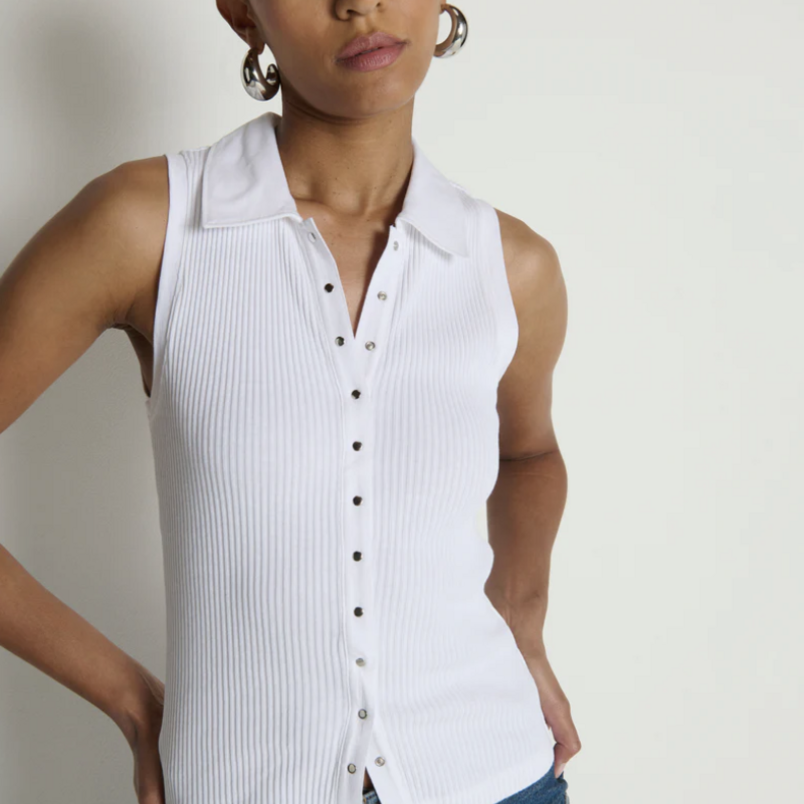 NATION LTD NATION JAYLIN POLO TOP