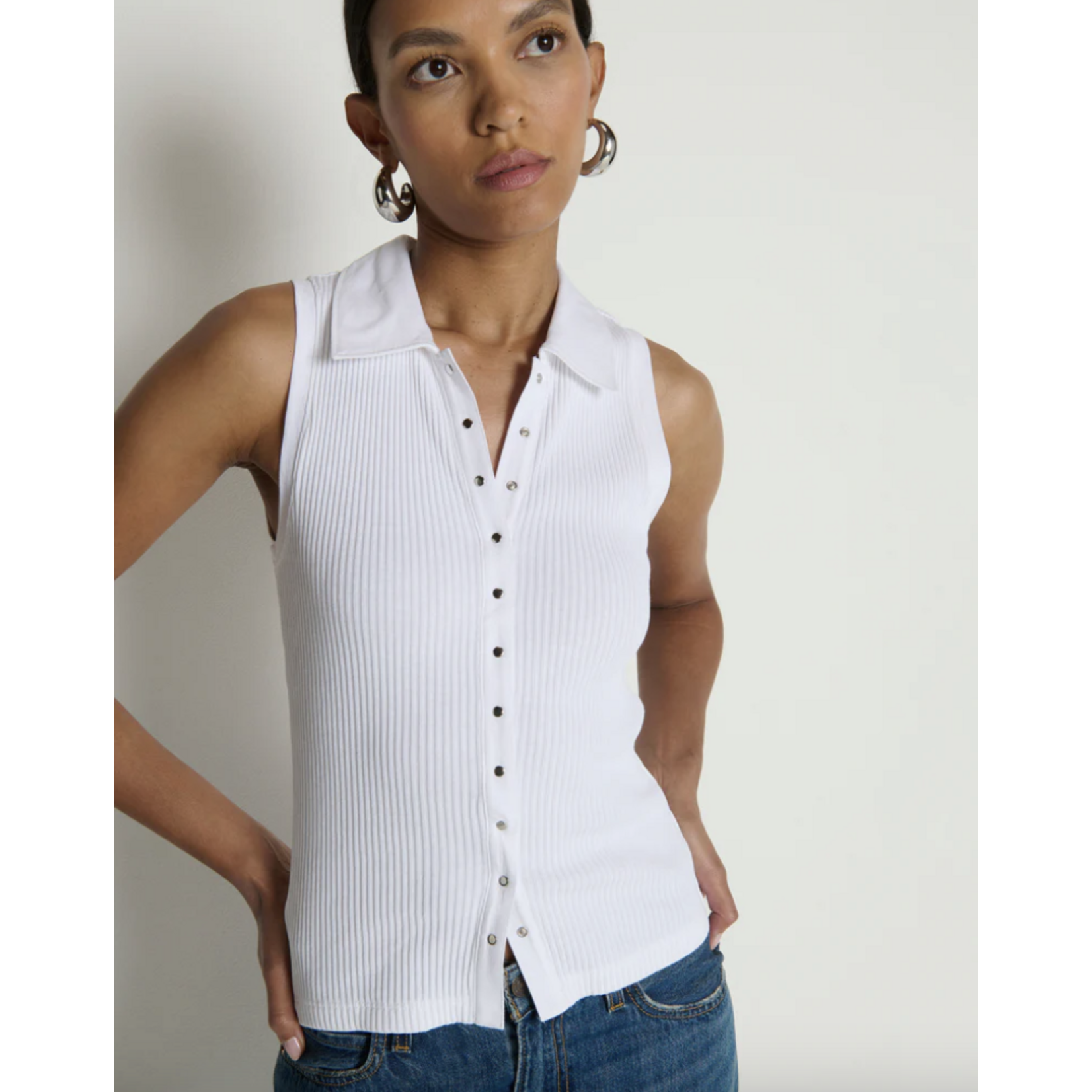 NATION LTD NATION JAYLIN POLO TOP