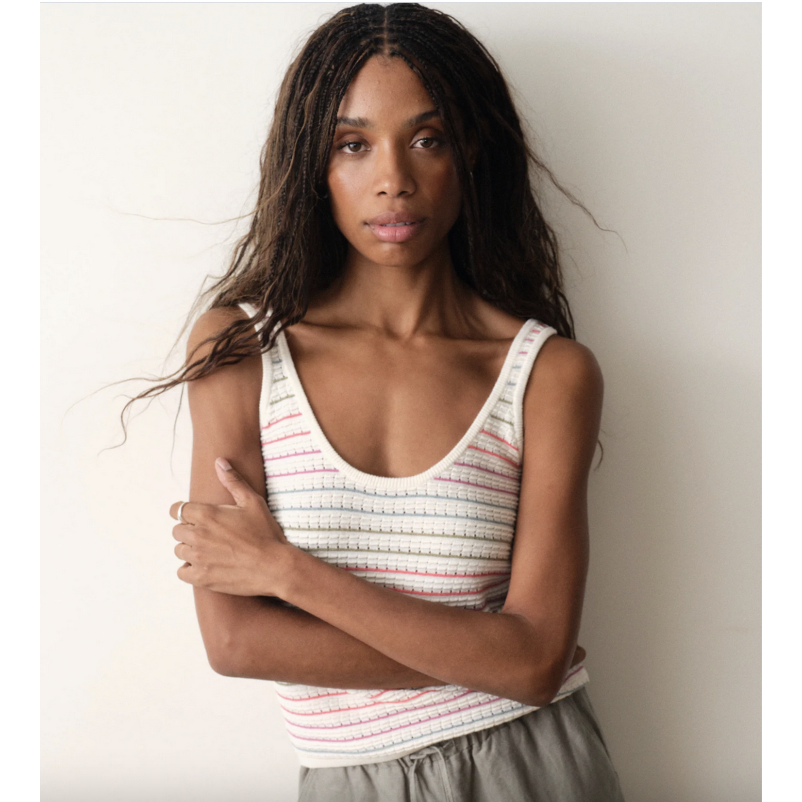 MARINE LAYER MARINE LAYER SIENA SWEATER TANK