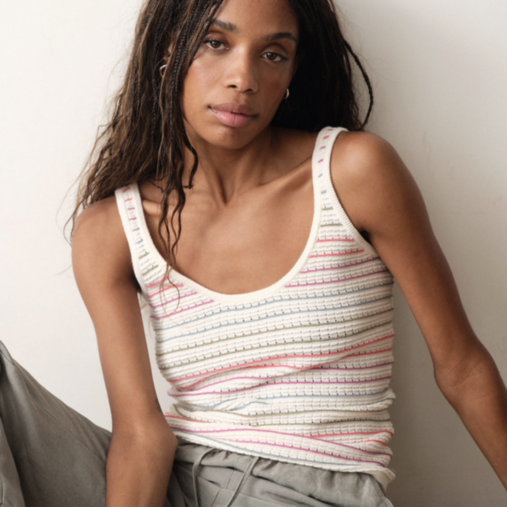 MARINE LAYER MARINE LAYER SIENA SWEATER TANK