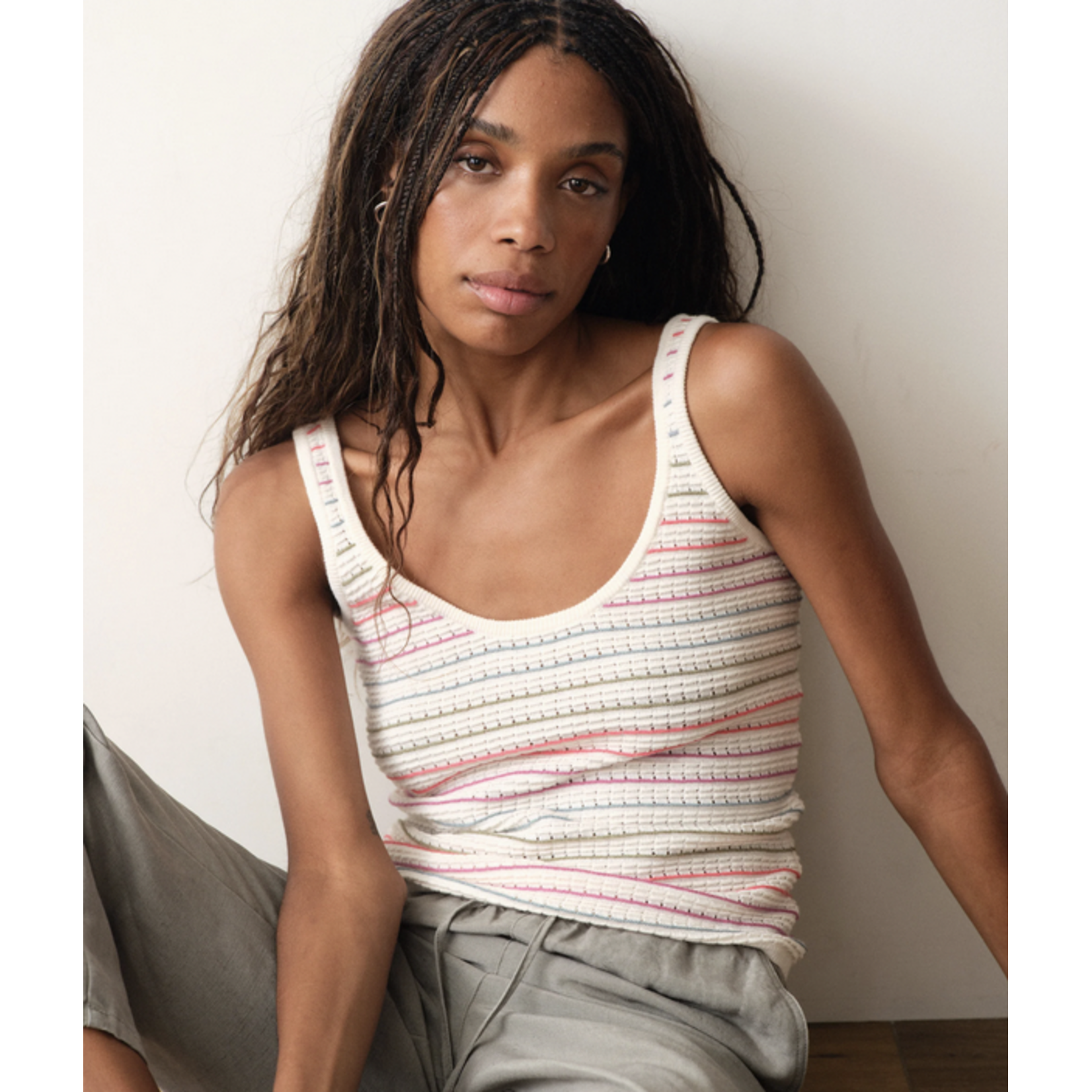 MARINE LAYER MARINE LAYER SIENA SWEATER TANK