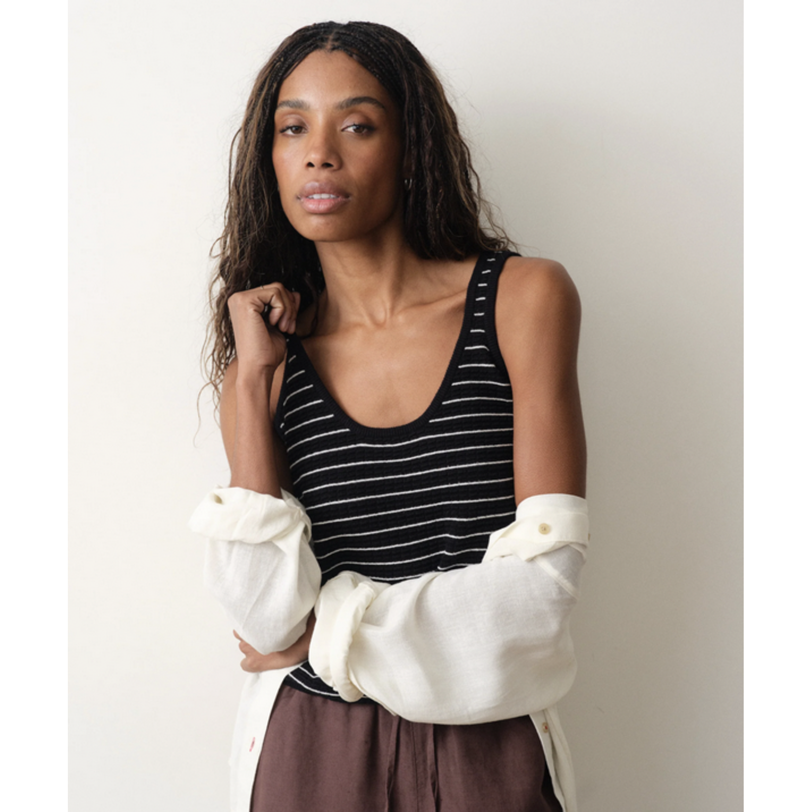 MARINE LAYER MARINE LAYER SIENA SWEATER TANK