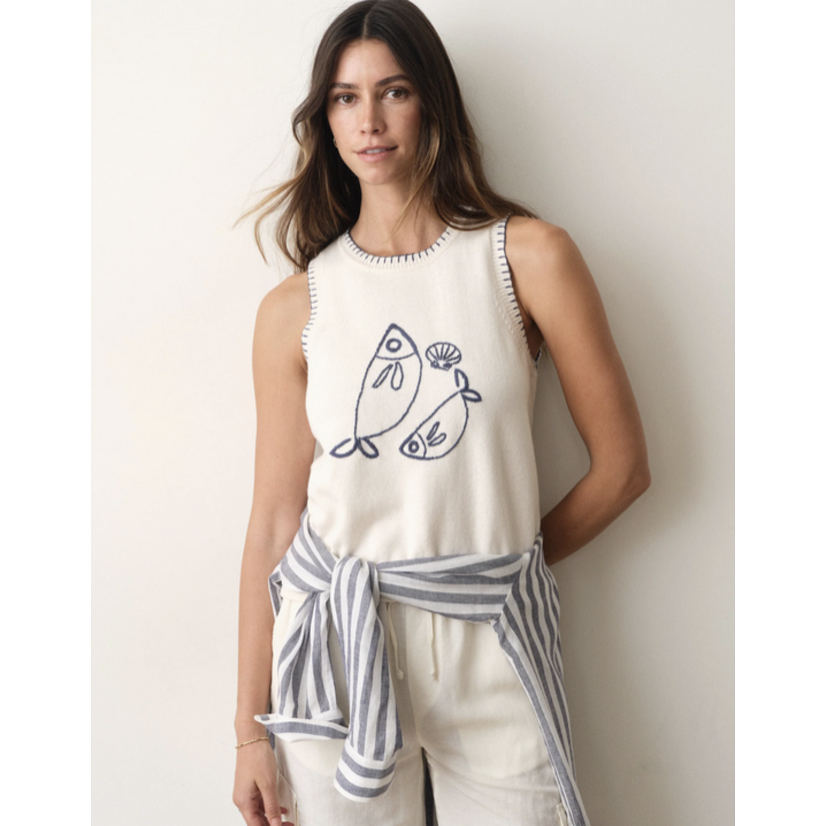MARINE LAYER MARINE LAYER MARISOL SWEATER TANK