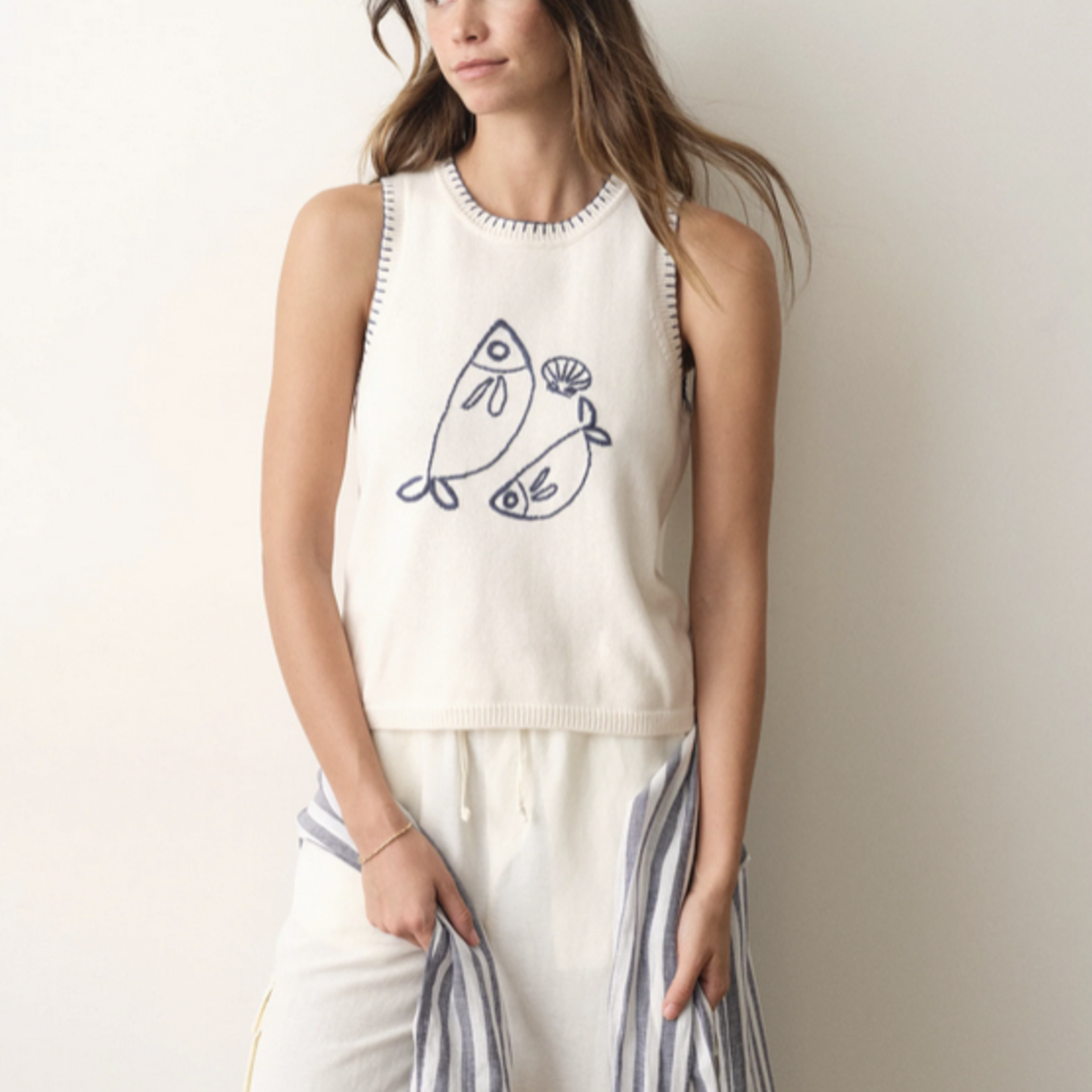 MARINE LAYER MARINE LAYER MARISOL SWEATER TANK