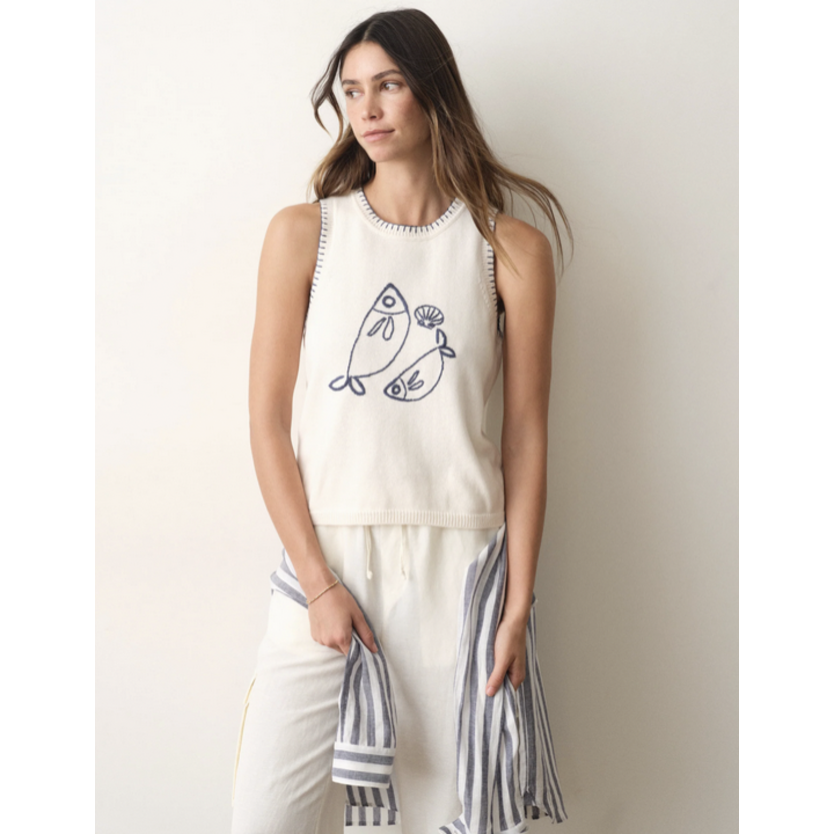 MARINE LAYER MARINE LAYER MARISOL SWEATER TANK